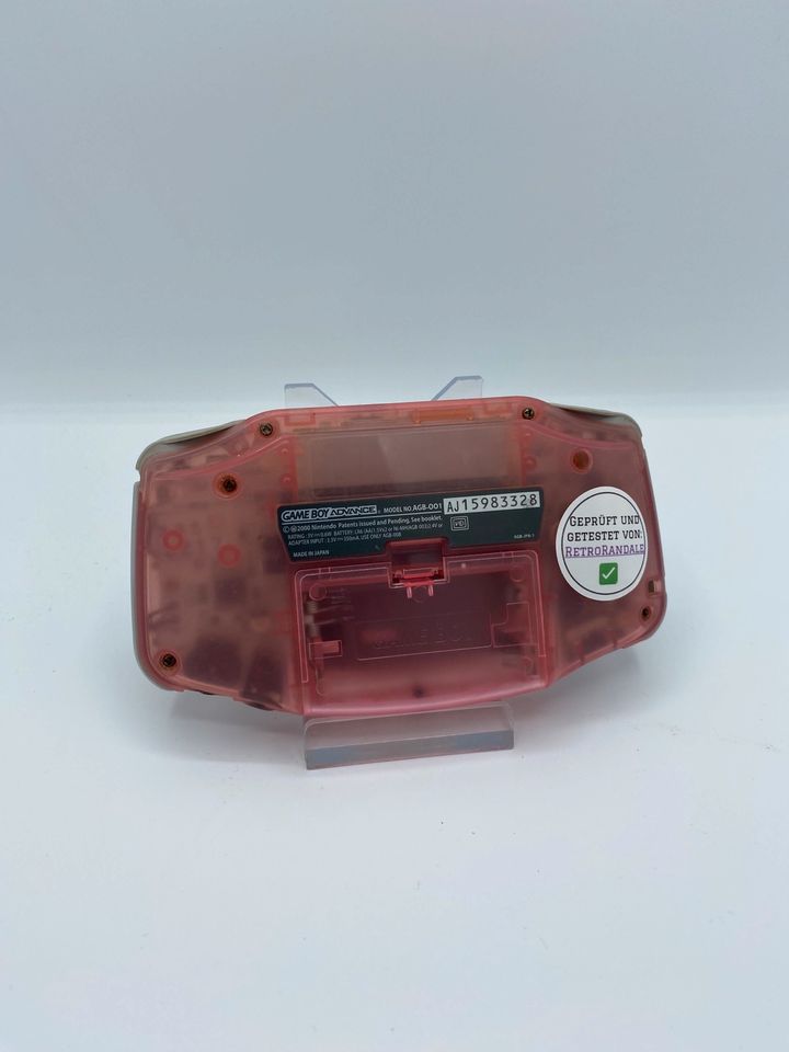 Gameboy Advance Rosa Transparent