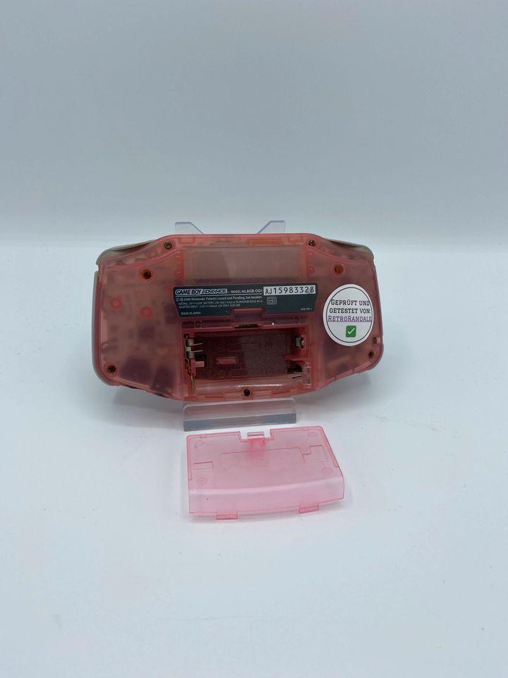Gameboy Advance Rosa Transparent