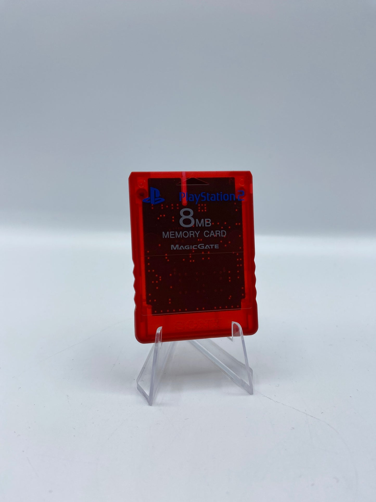 Sony Speicherkarte PS2 - Transprent Rot