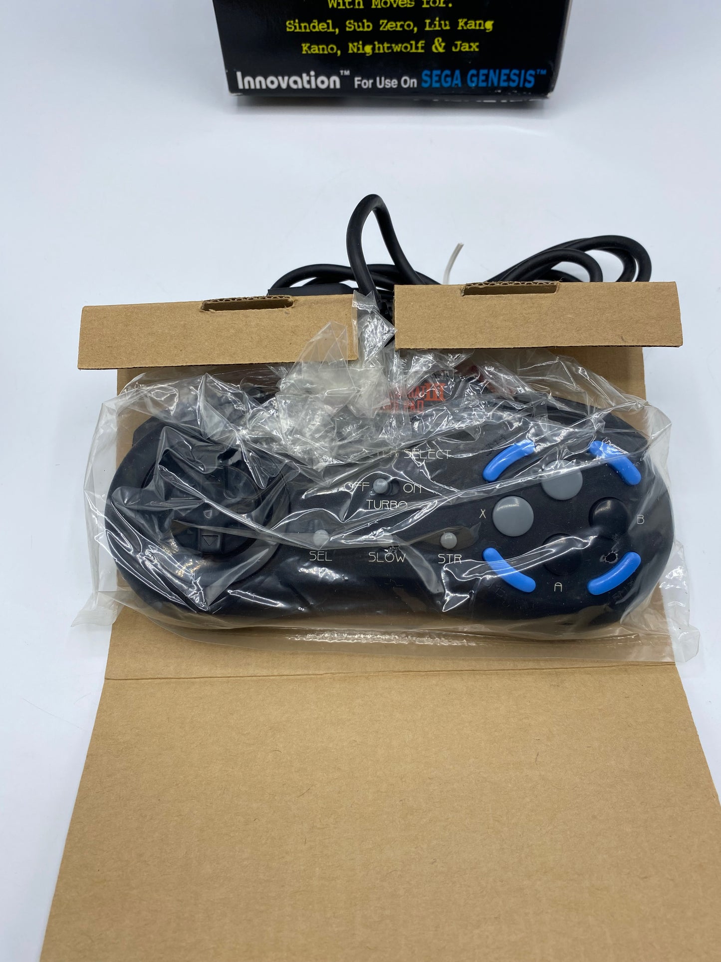 Sega Genesis Mortal Kombat 3 Kontrol Pad - NEU OVP