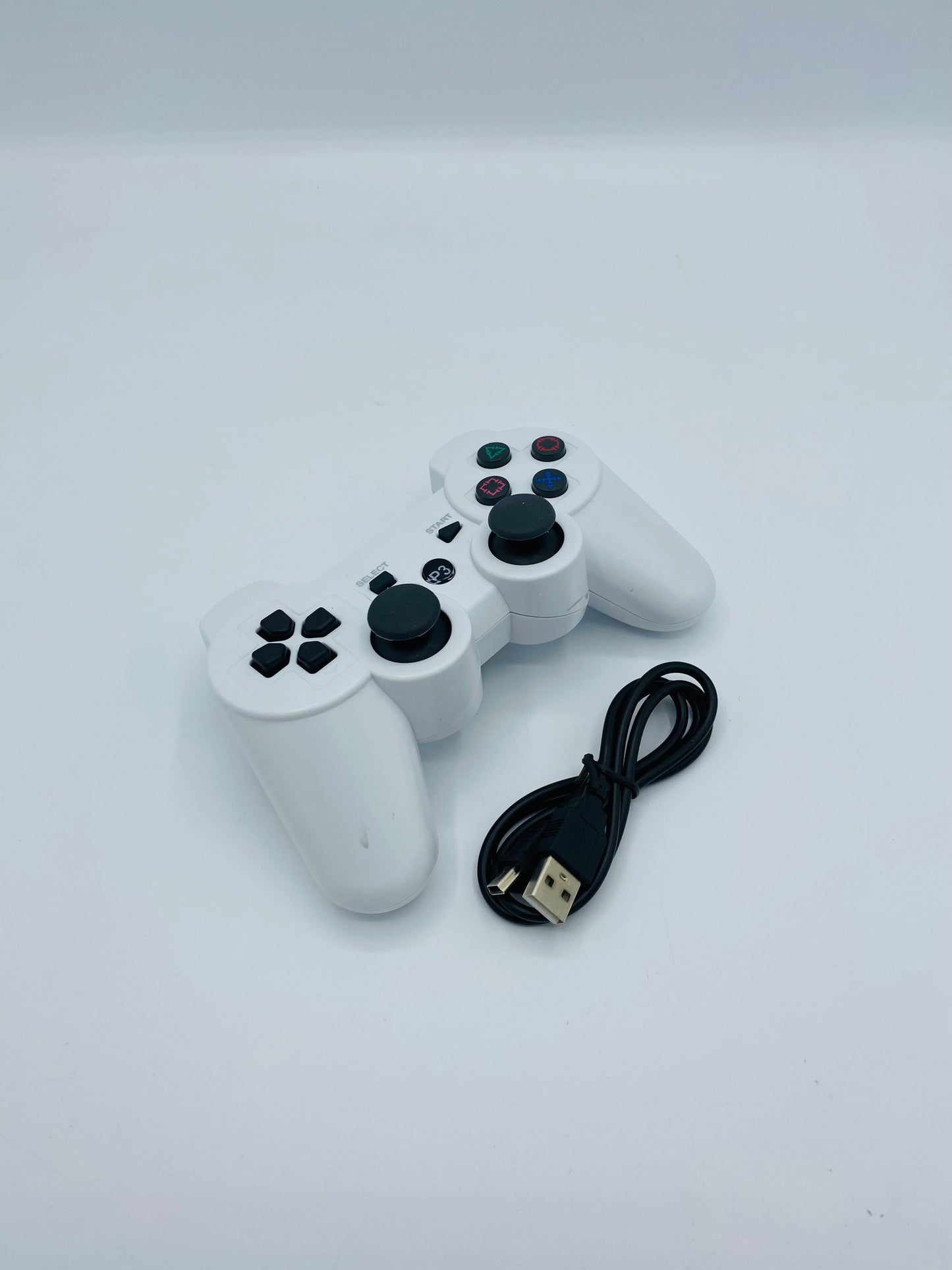 Controller für PlayStation 3 Wireless Weiß / Gamepad für PS3