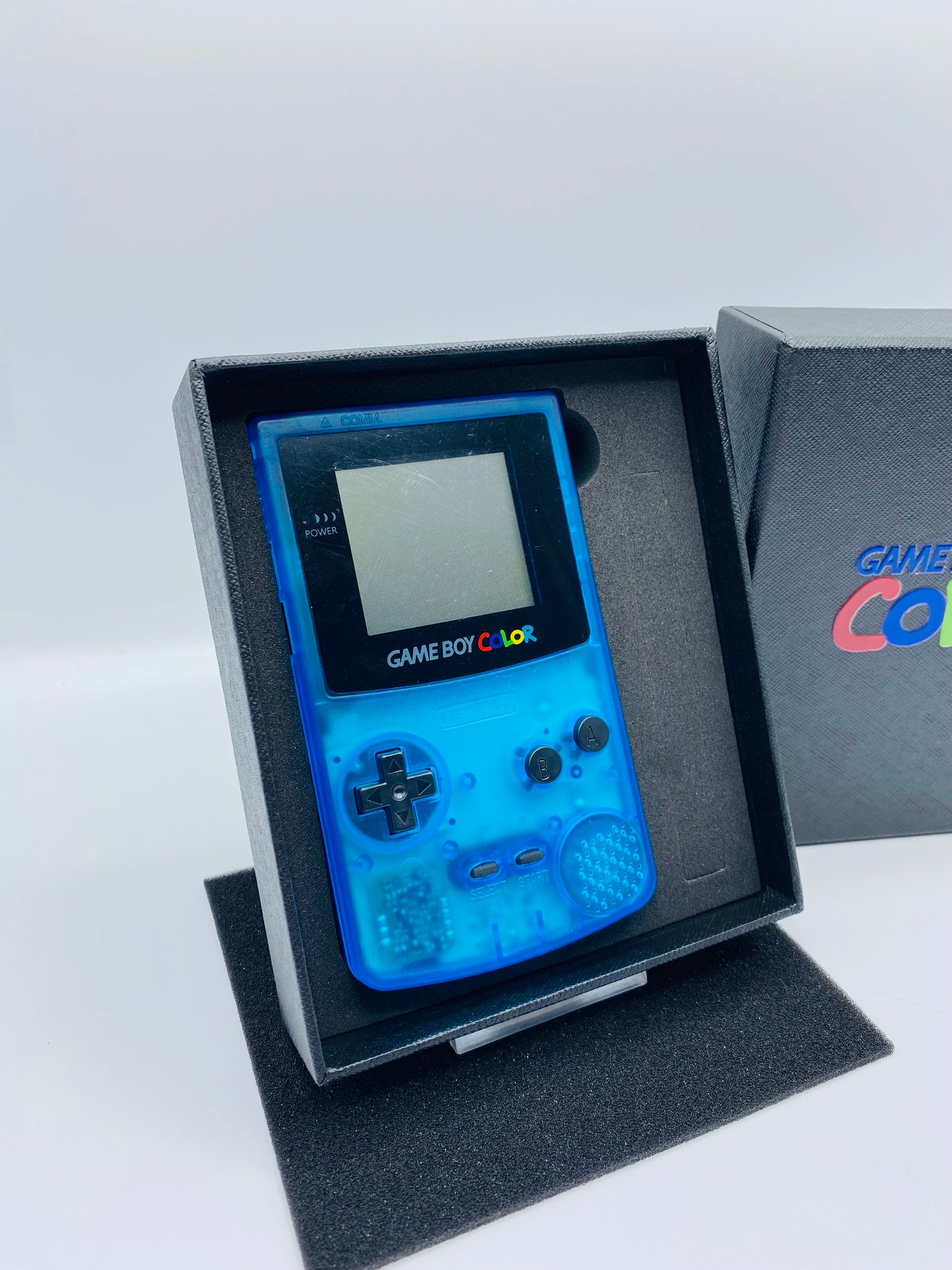 Gameboy Color Blau Transparent