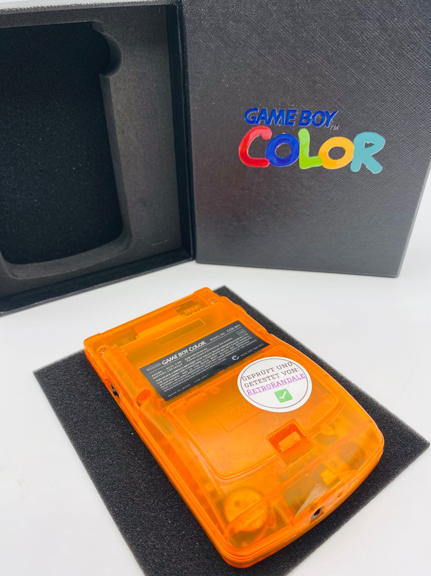 Gameboy Color - Orange Transparent