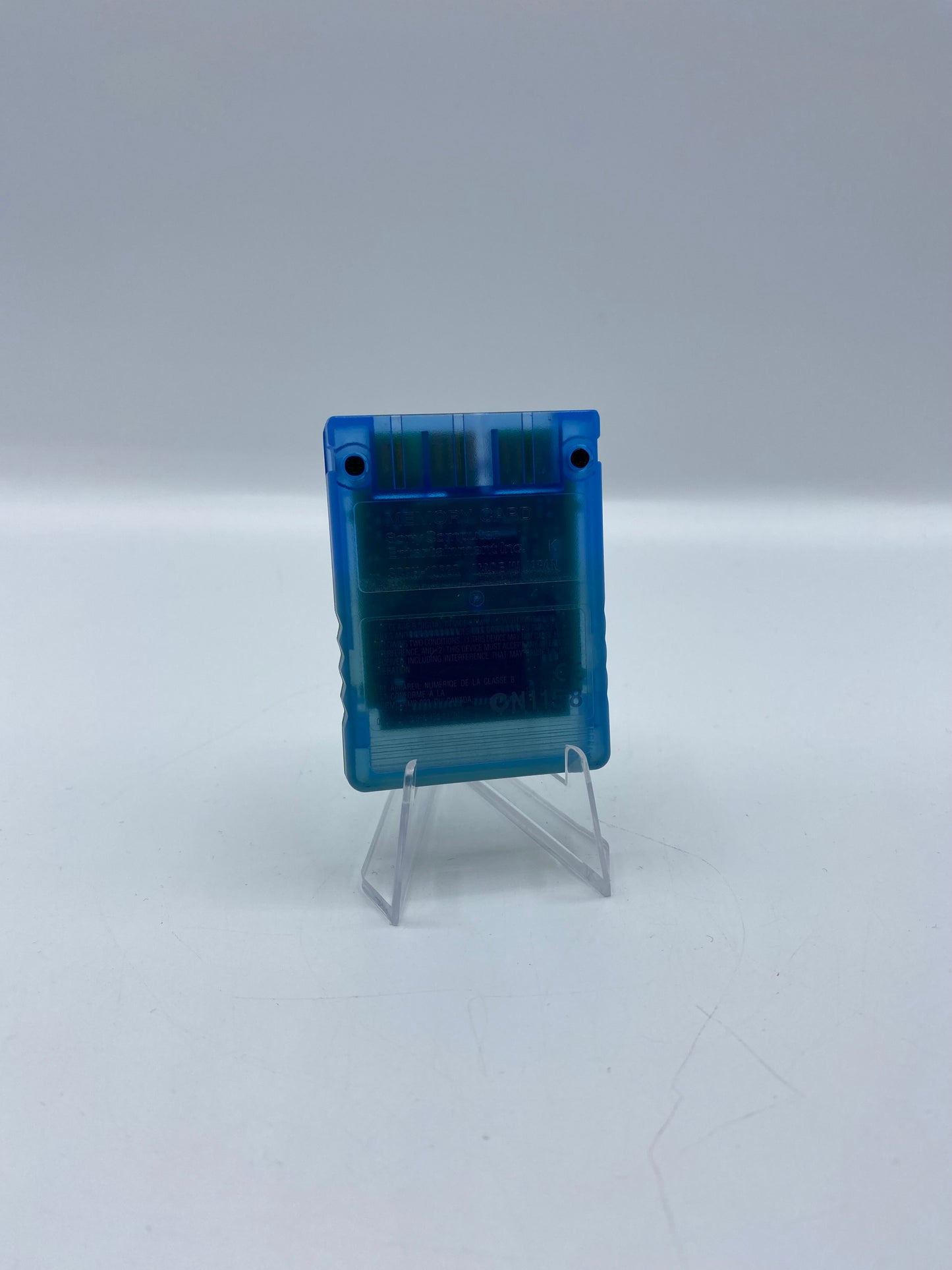 Sony Speicherkarte PS2 - Transparent Blau