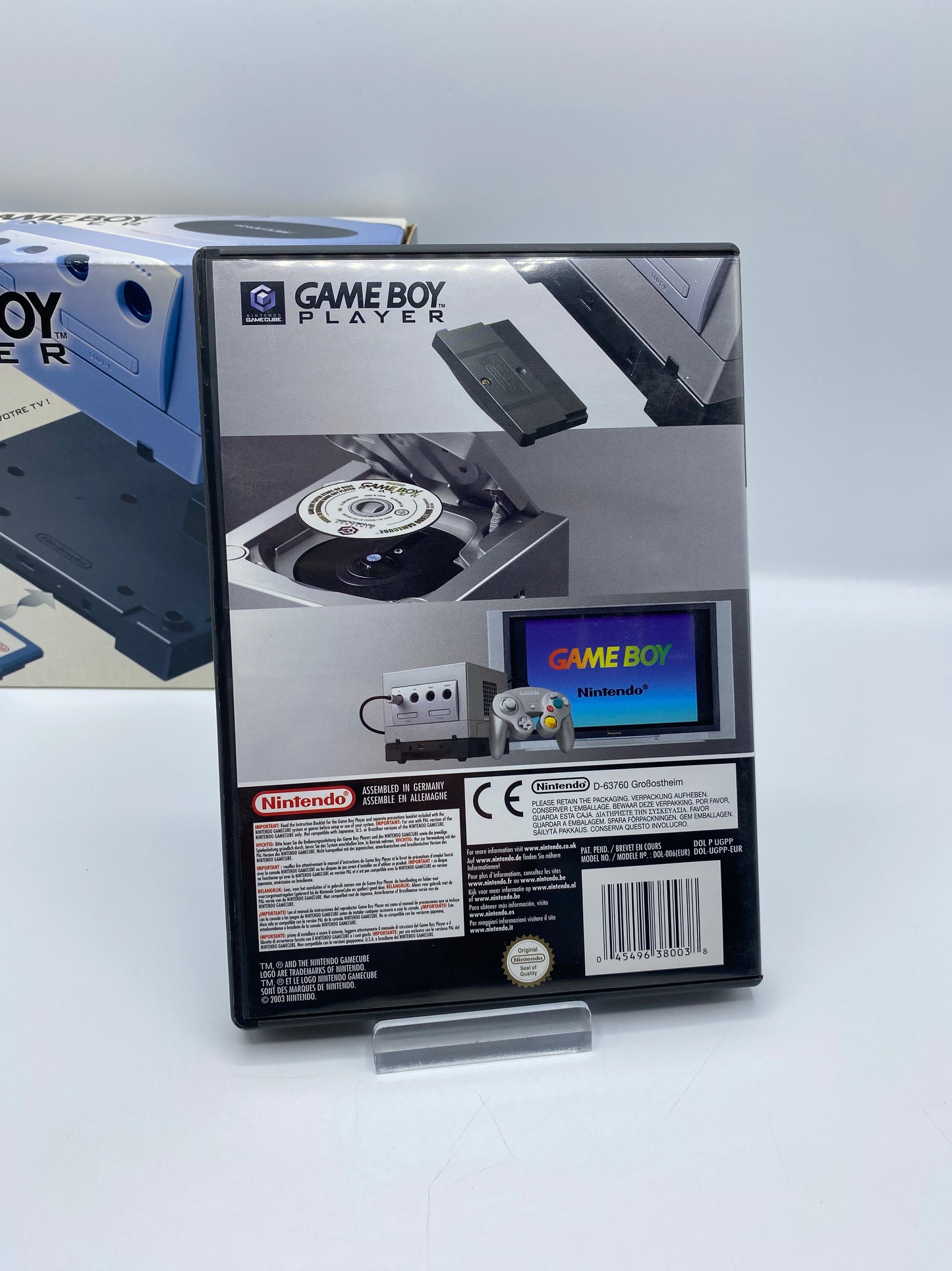 Gamecube Gameboy Player OVP CiB / Sammlerzustand