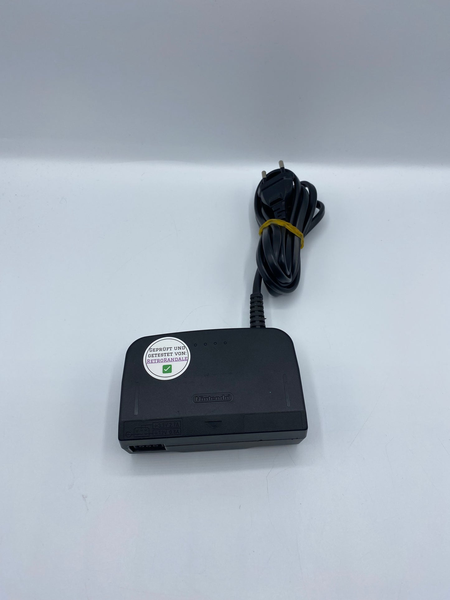 Nintendo 64 Netzteil - N64 Stromkabel Original schwarz