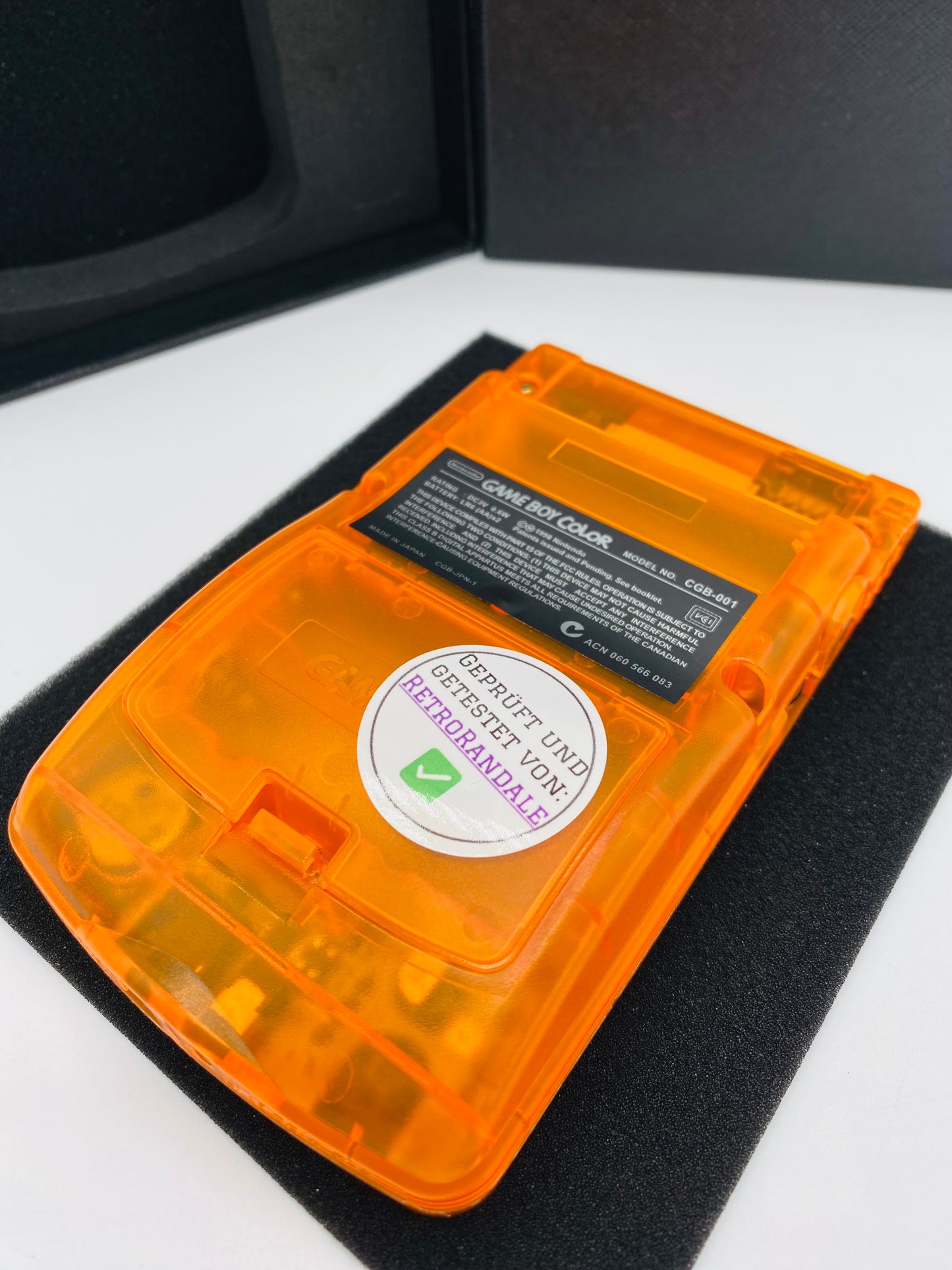 Gameboy Color - Orange Transparent