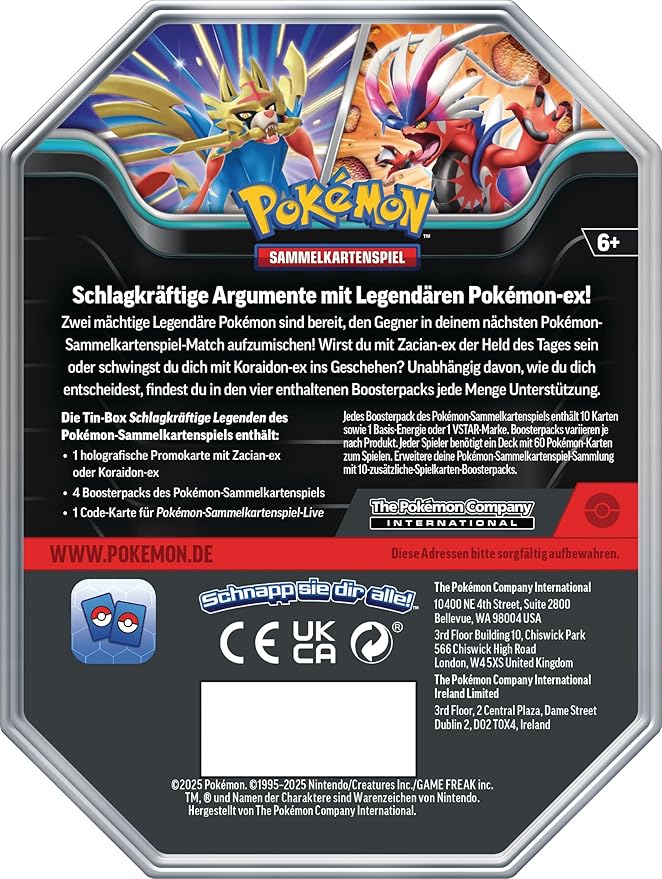 Pokémon Koraidon-ex Tin (DE)