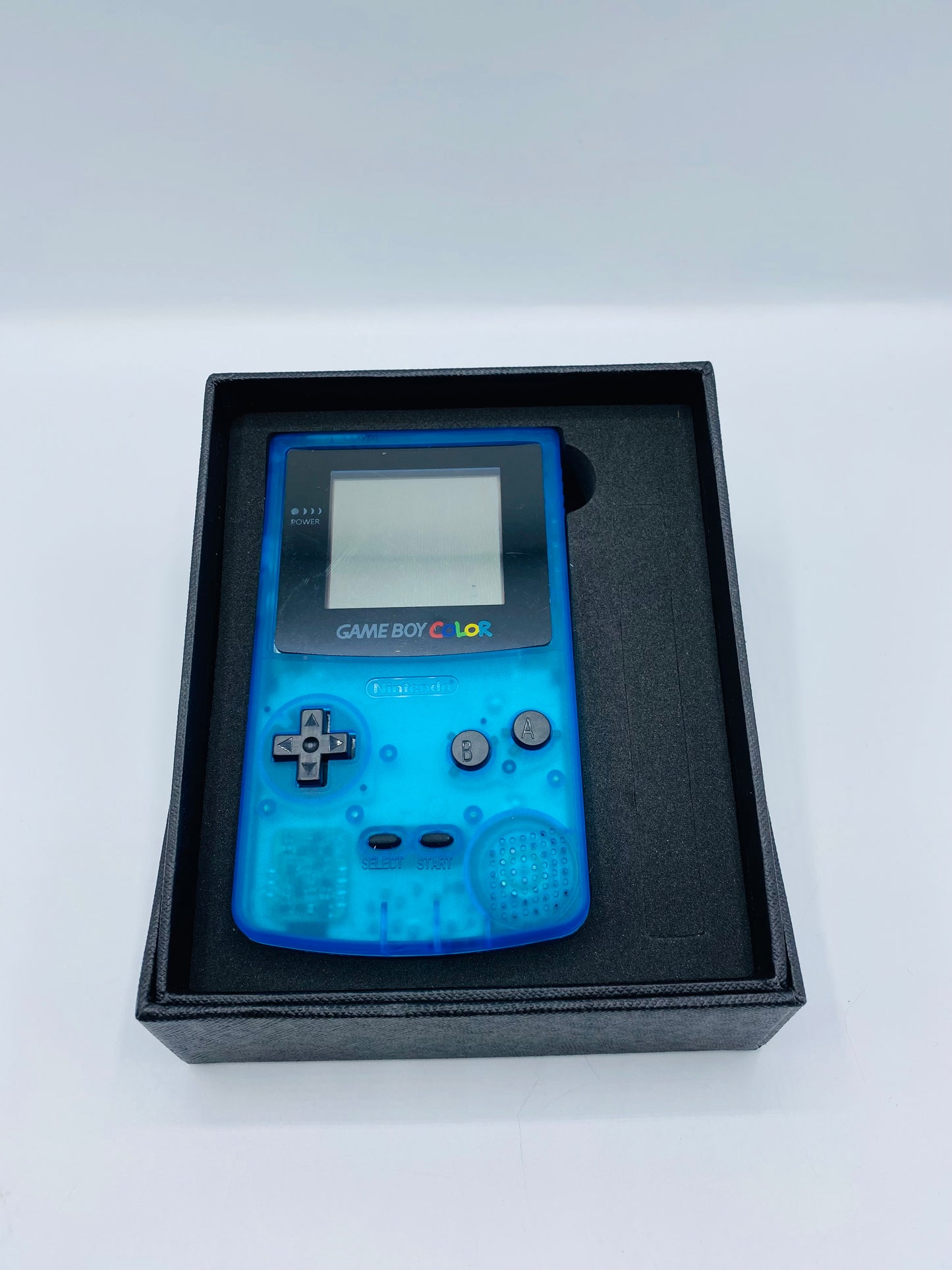 Gameboy Color Blau Transparent