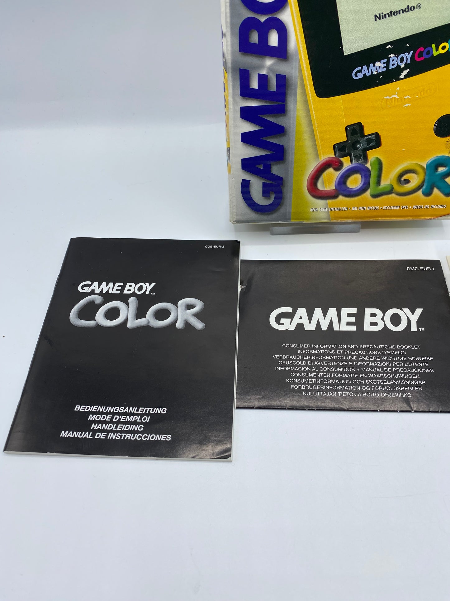Gameboy Color Gelb OVP