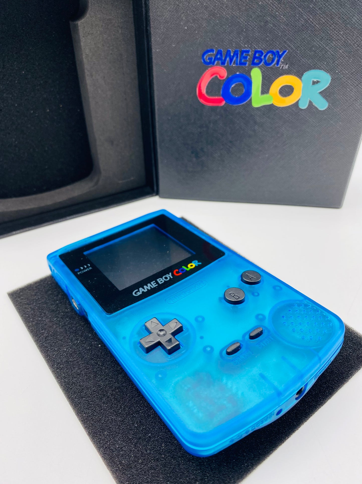 Gameboy Color Blau Transparent