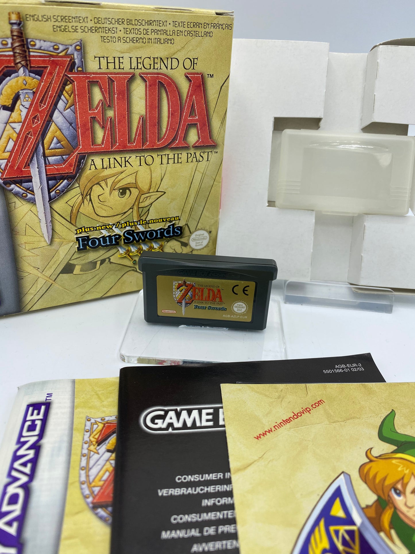 The Legend of Zelda a link to the past Four Swords OVP