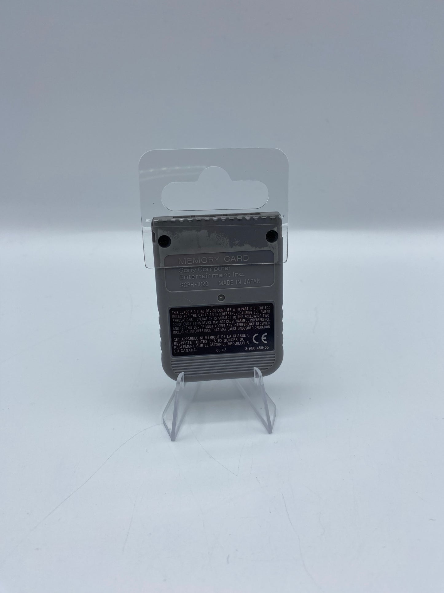 Sony PlayStation 1 Speicherkarte Grau - PS1 Speicher