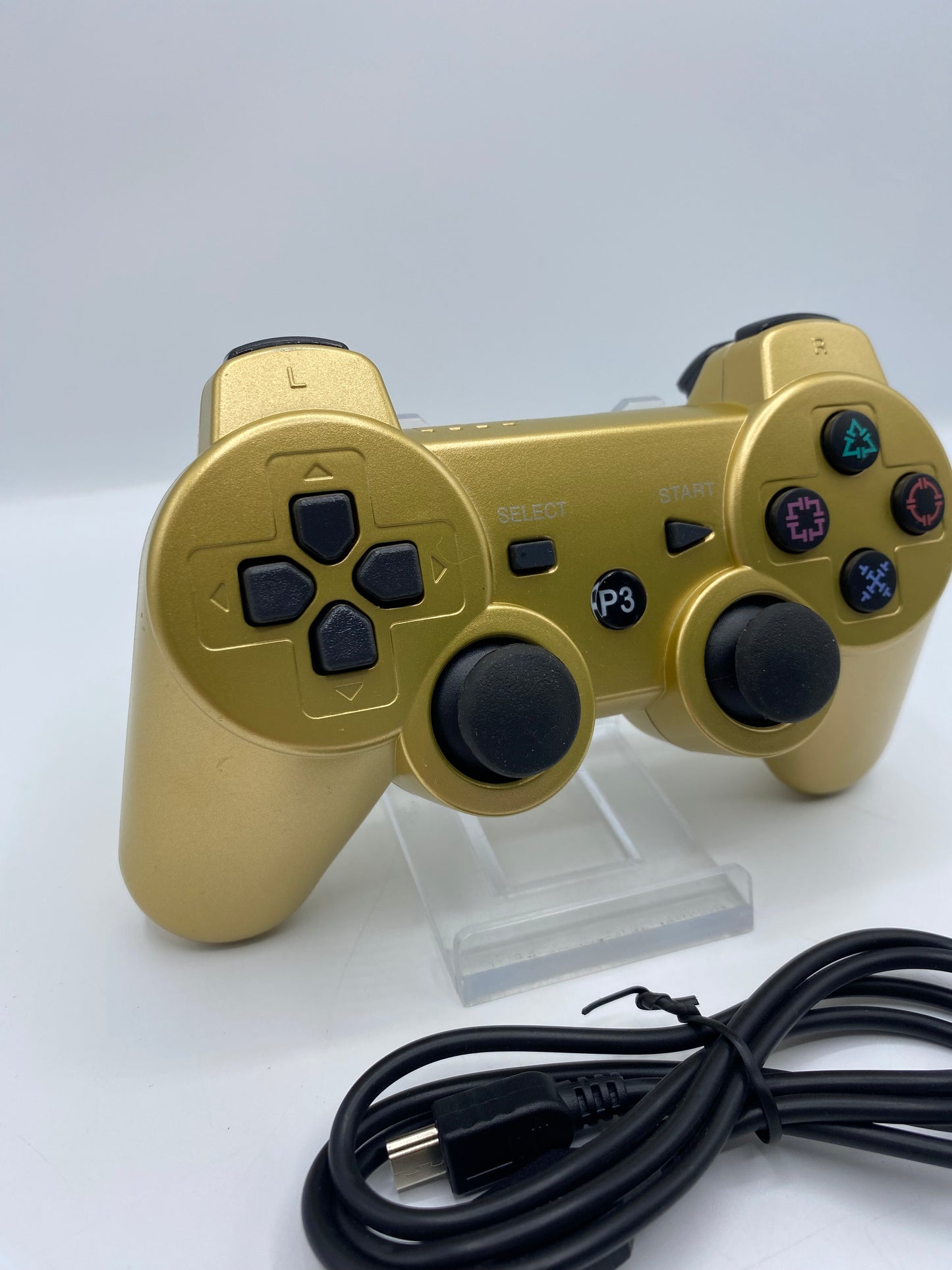 Controller für PlayStation 3 Wireless Gold / Gamepad für PS3