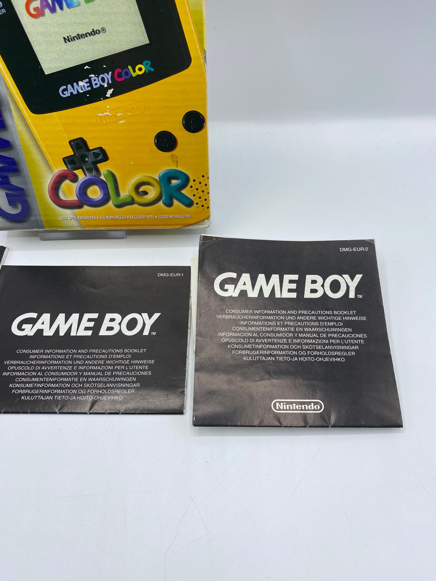 Gameboy Color Gelb OVP