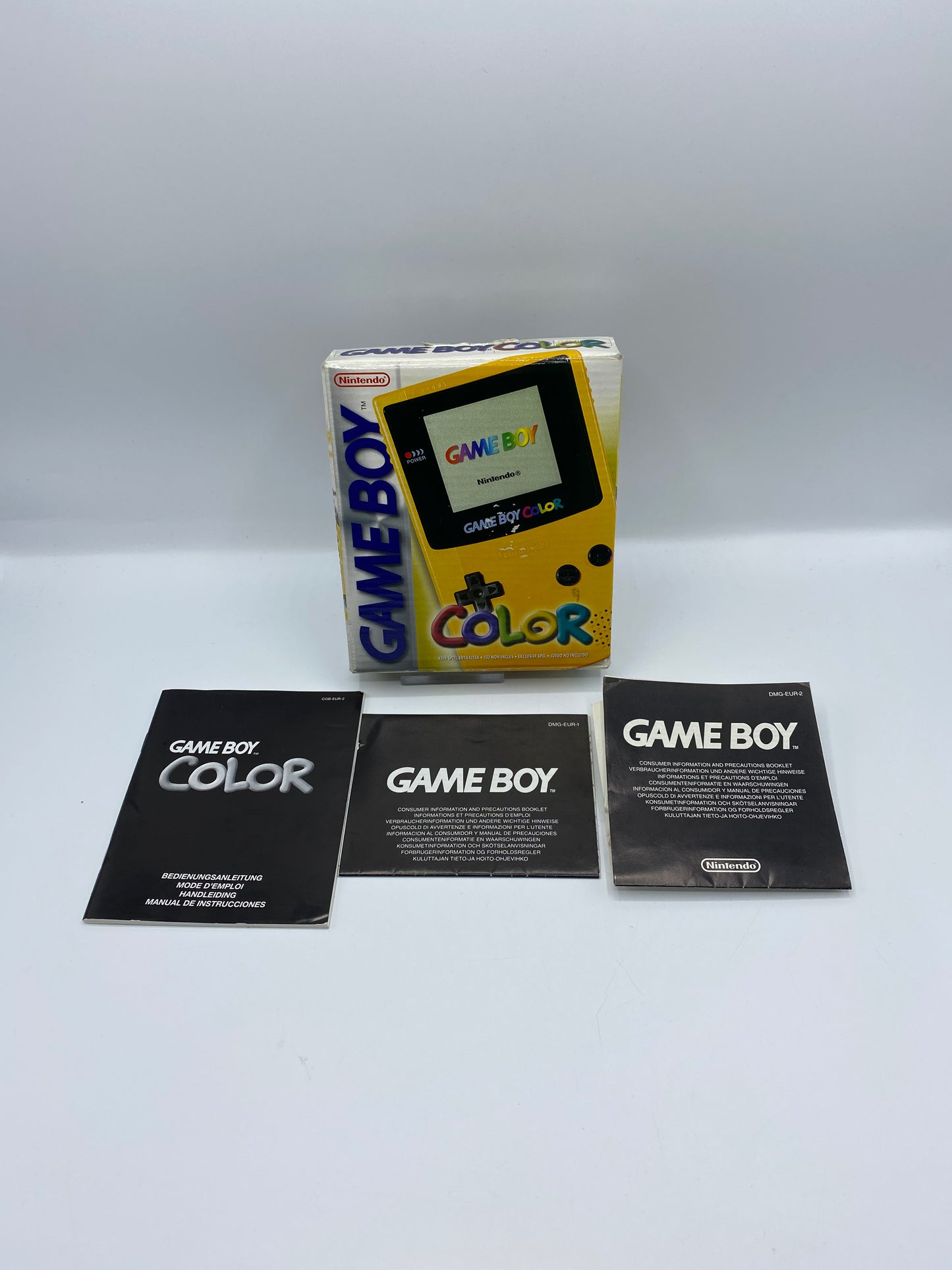 Gameboy Color Gelb OVP