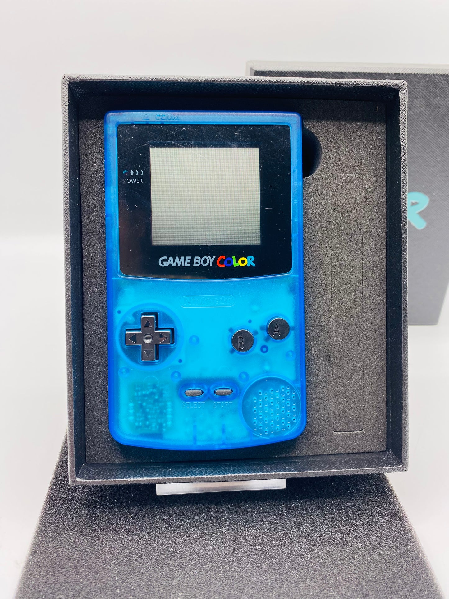 Gameboy Color Blau Transparent