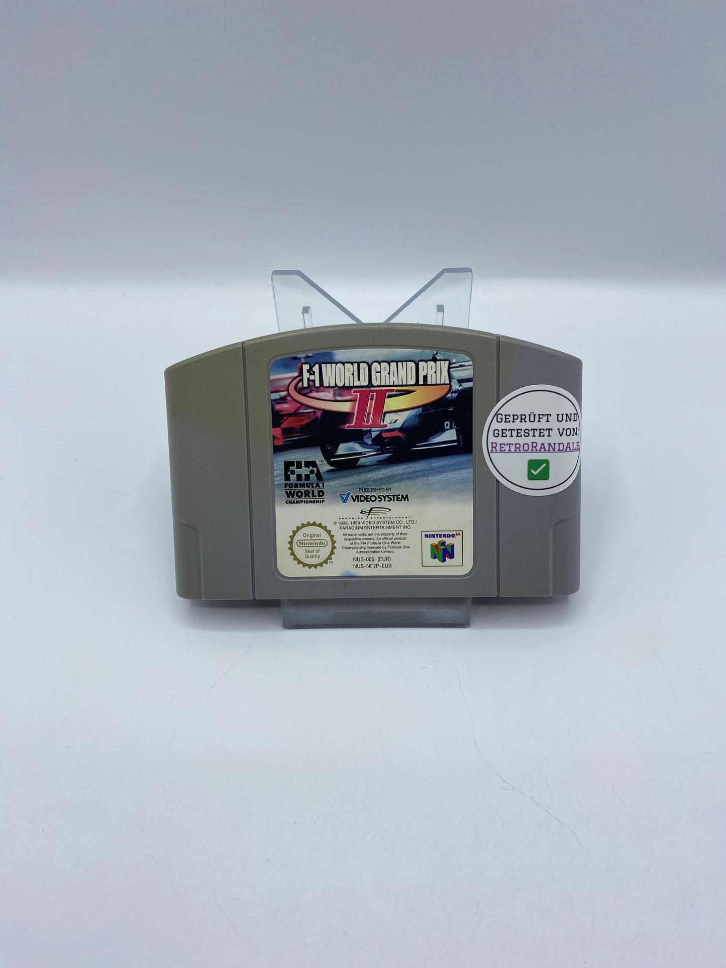 F-1 World Grand Prix 2 - Gebrauchsspuren