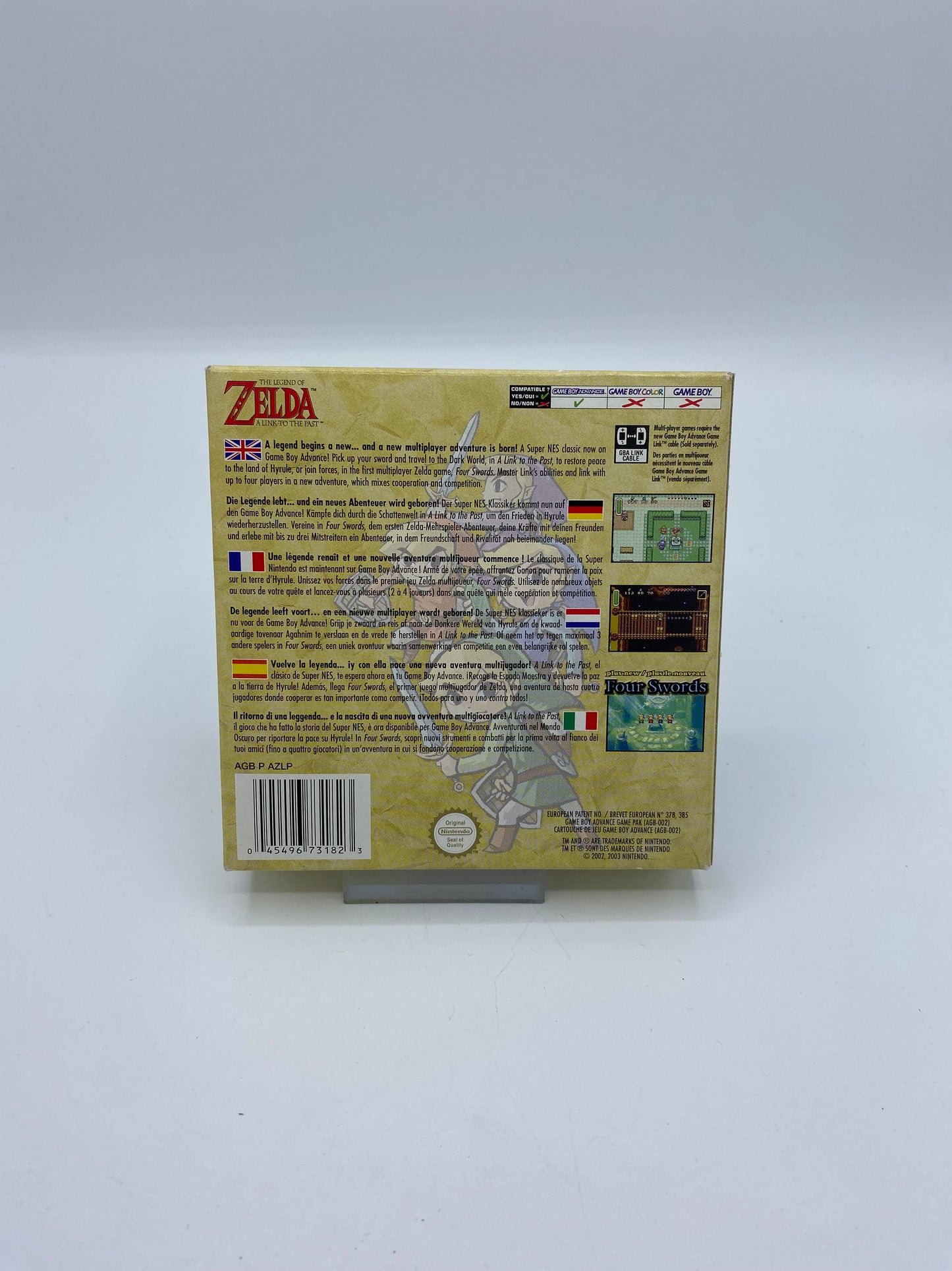 The Legend of Zelda a link to the past Four Swords OVP