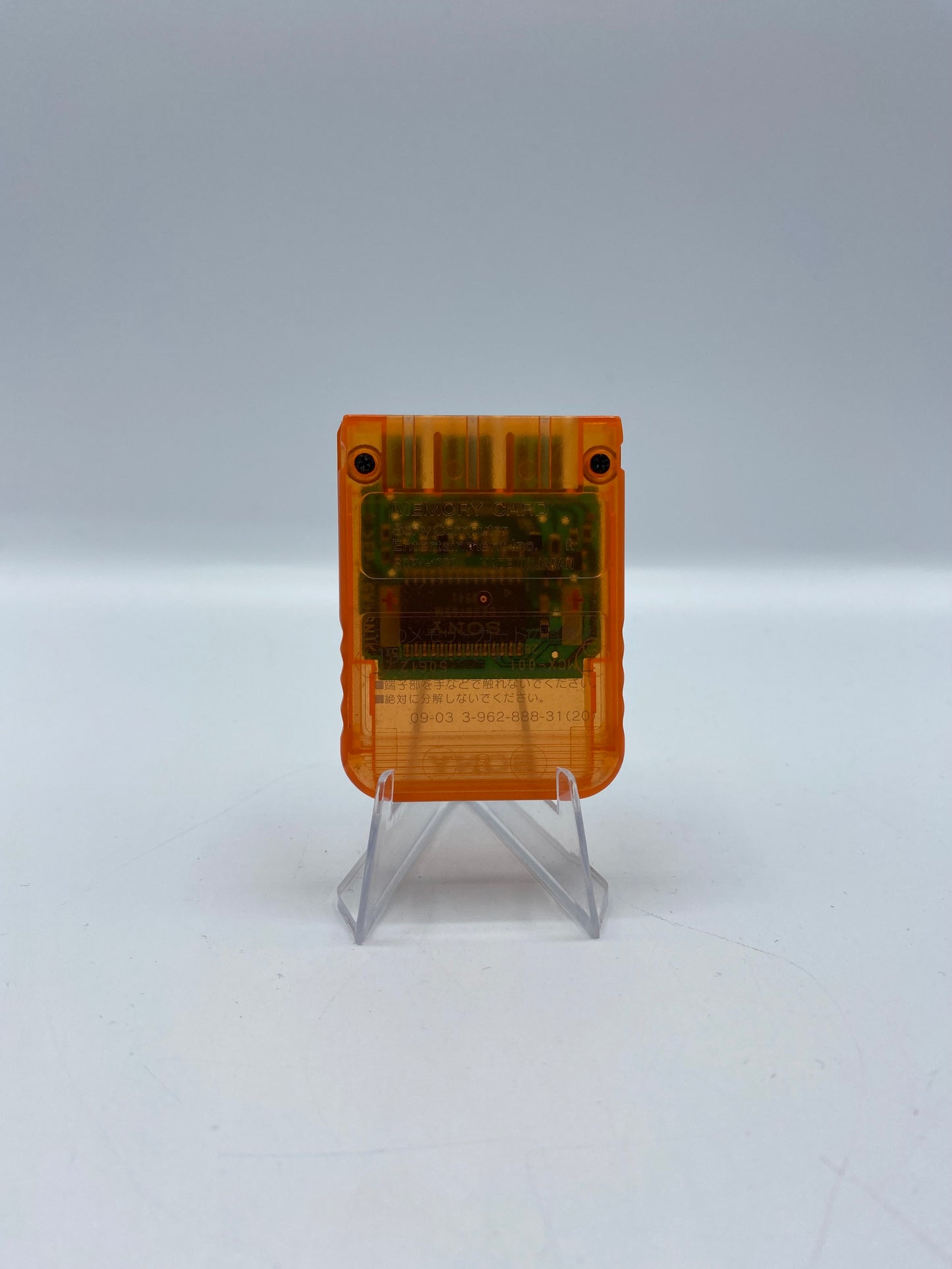 Speicherkarte PS1 - Orange Transparent