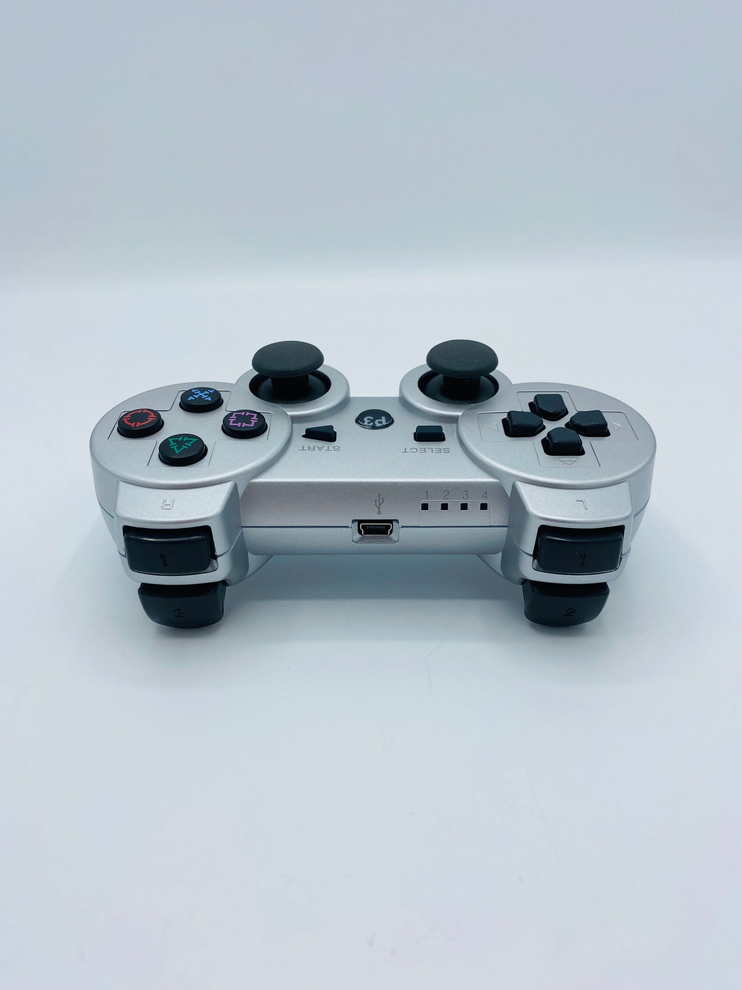Controller für PlayStation 3 Wireless Silber / Gamepad für PS3