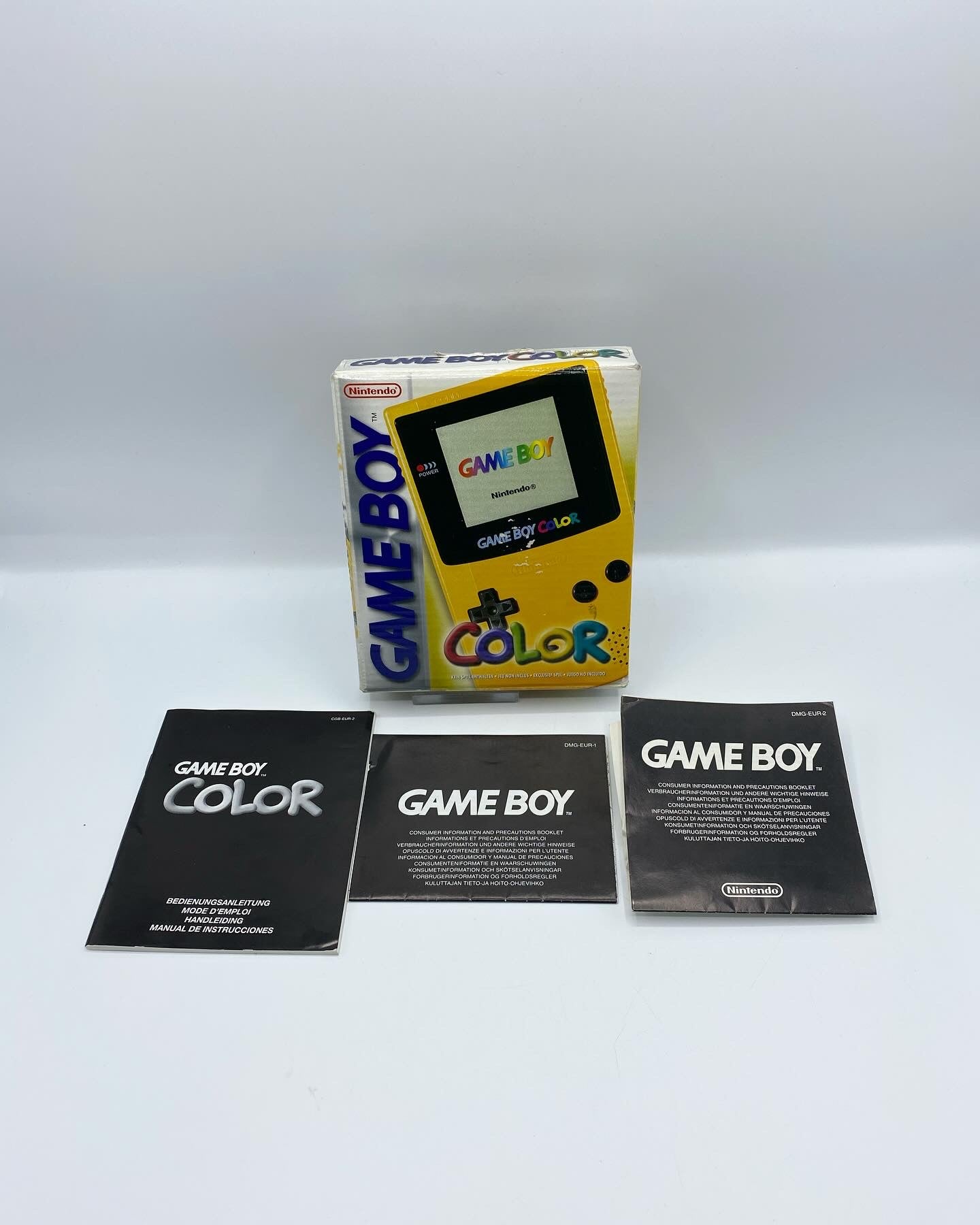 Gameboy Color Gelb OVP