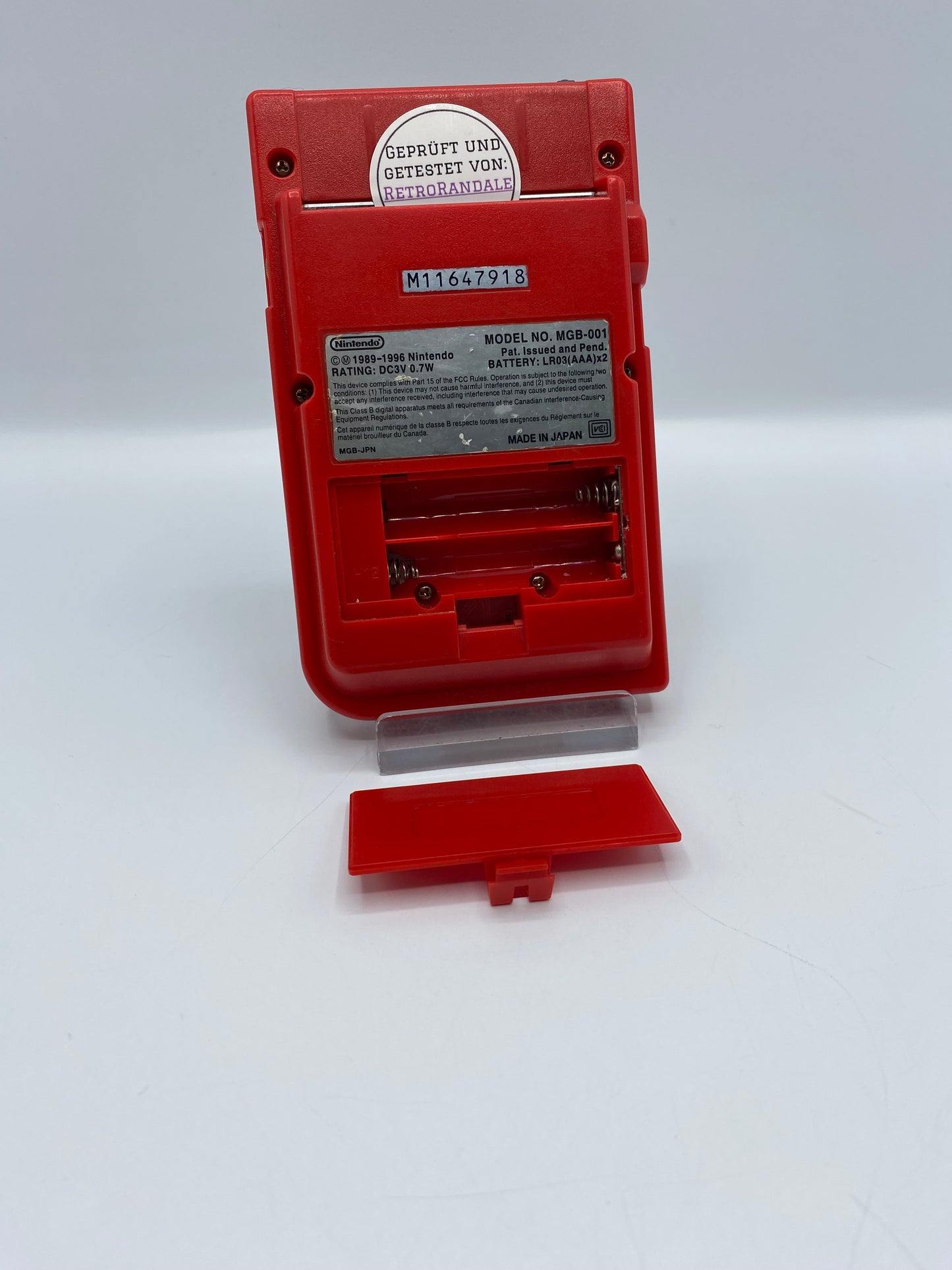 Gameboy Pocket - Rot