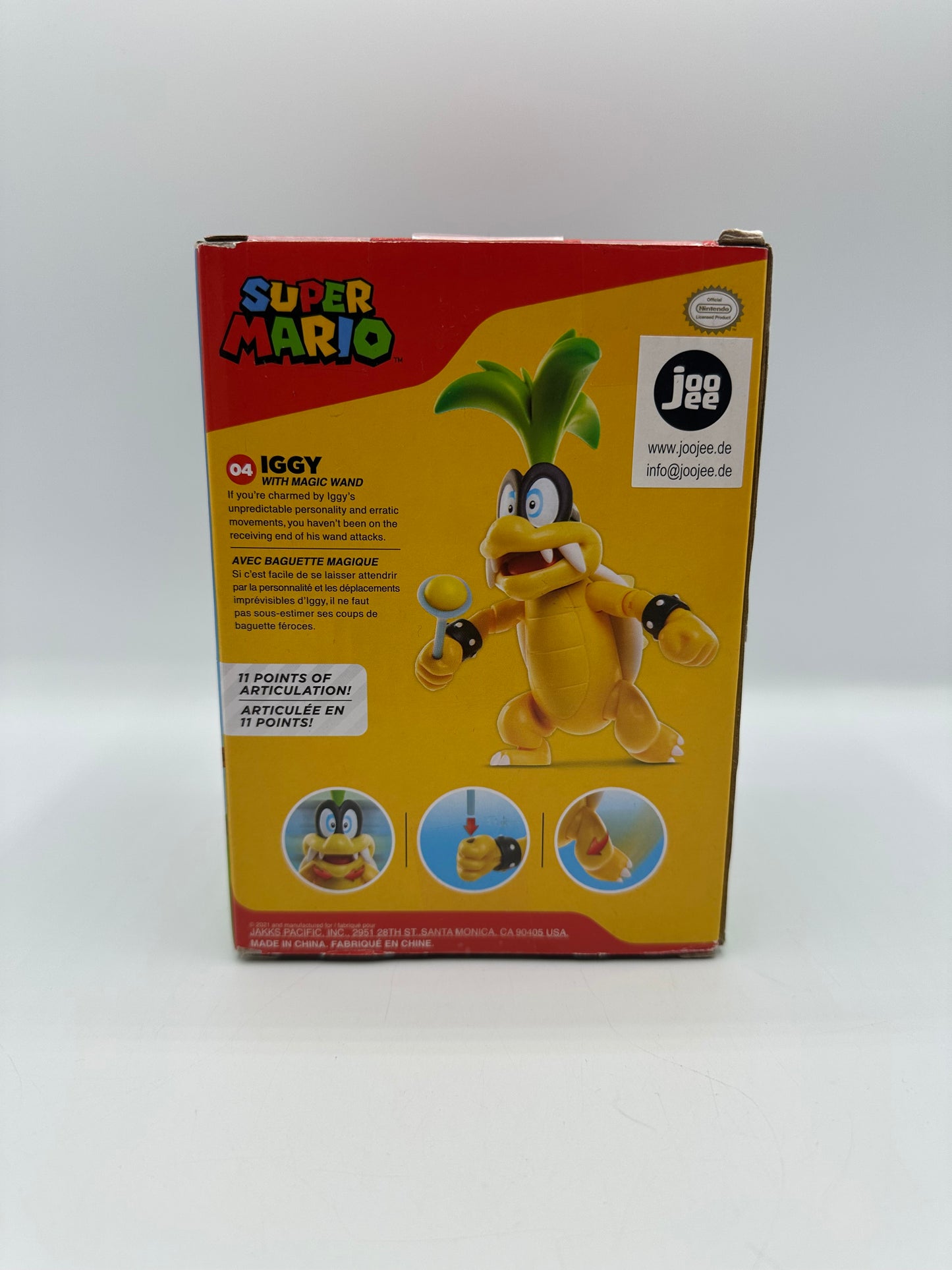 Super Mario Iggy Figur OVP