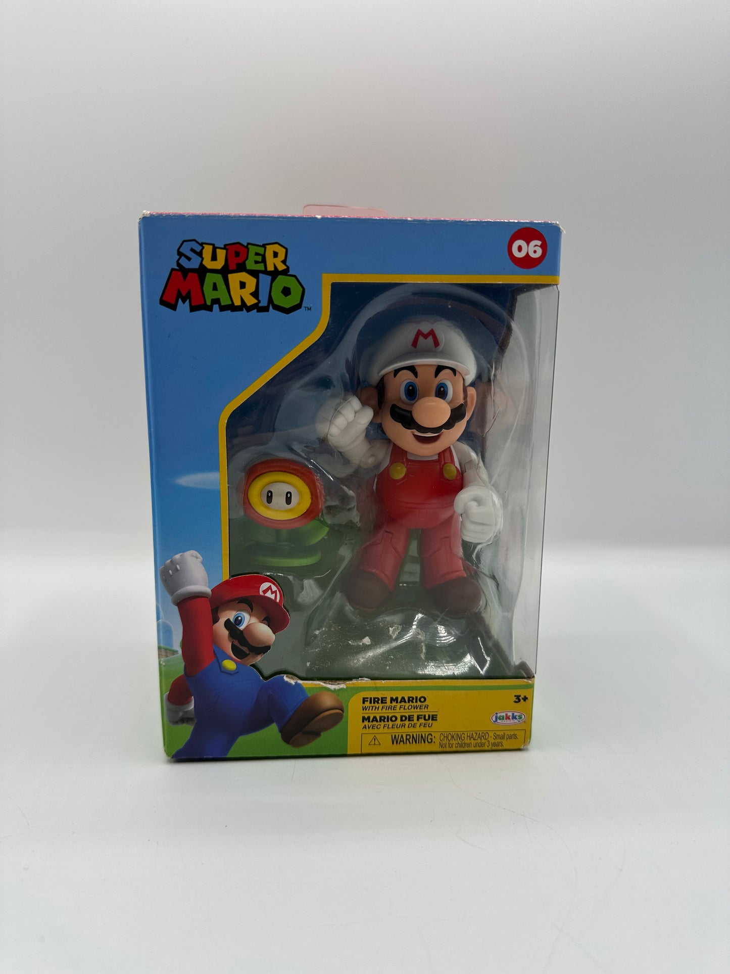 Super Mario Fire Mario Figur OVP