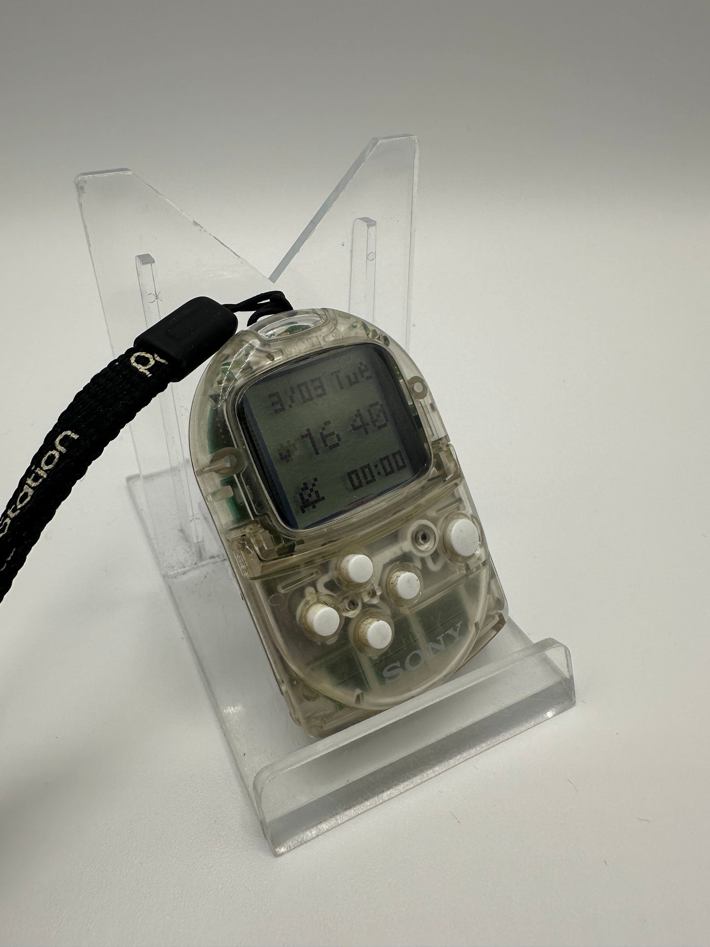 Sony Pocket Station / PocketStation PS1 SCPH-4000 - Speicherkarte - Crystal