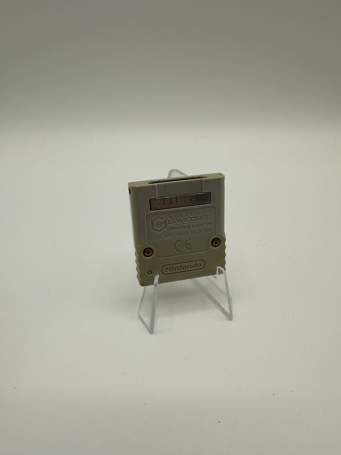 Nintendo Memory Card Gamecube Grau / Gamecube Speicherkarte