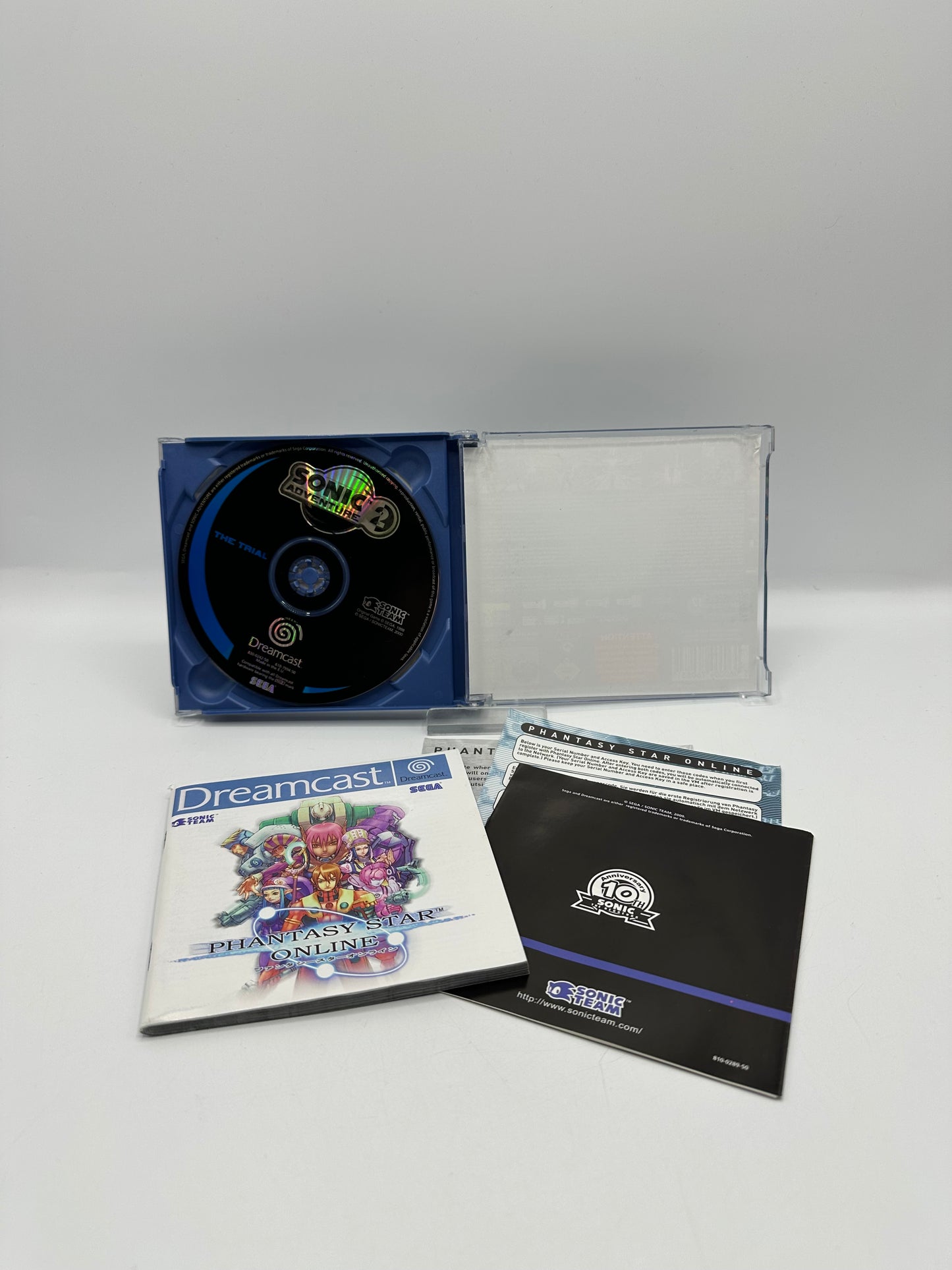 Phantsay Star Online + Sonic Adventure 2 Demo