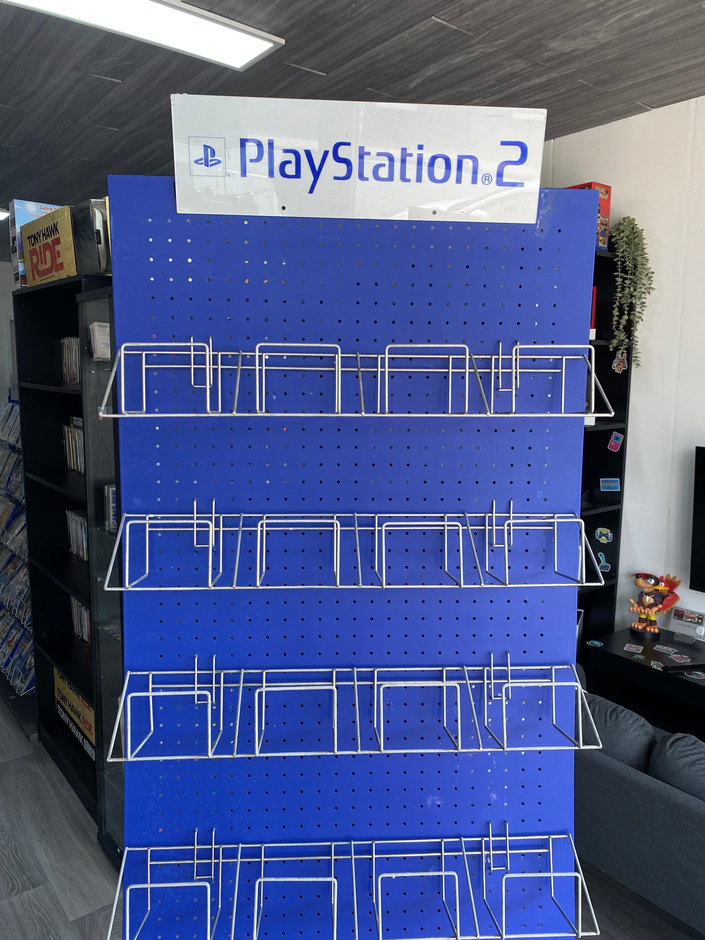 Playstation 2 Spieleständer - Original PS2 Aufsteller