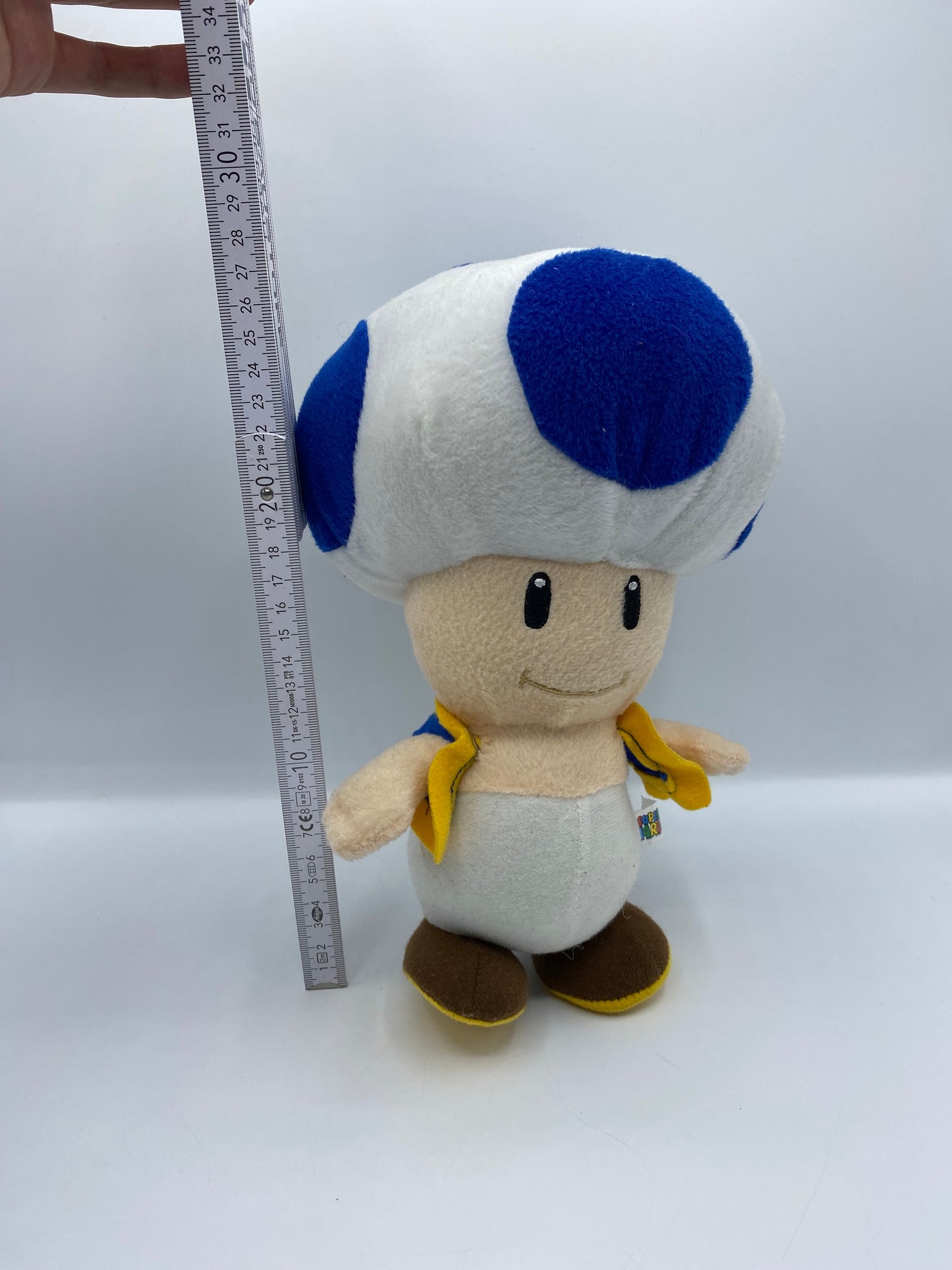Super Mario Toad Blau Plüschtier ca. 25cm 2011