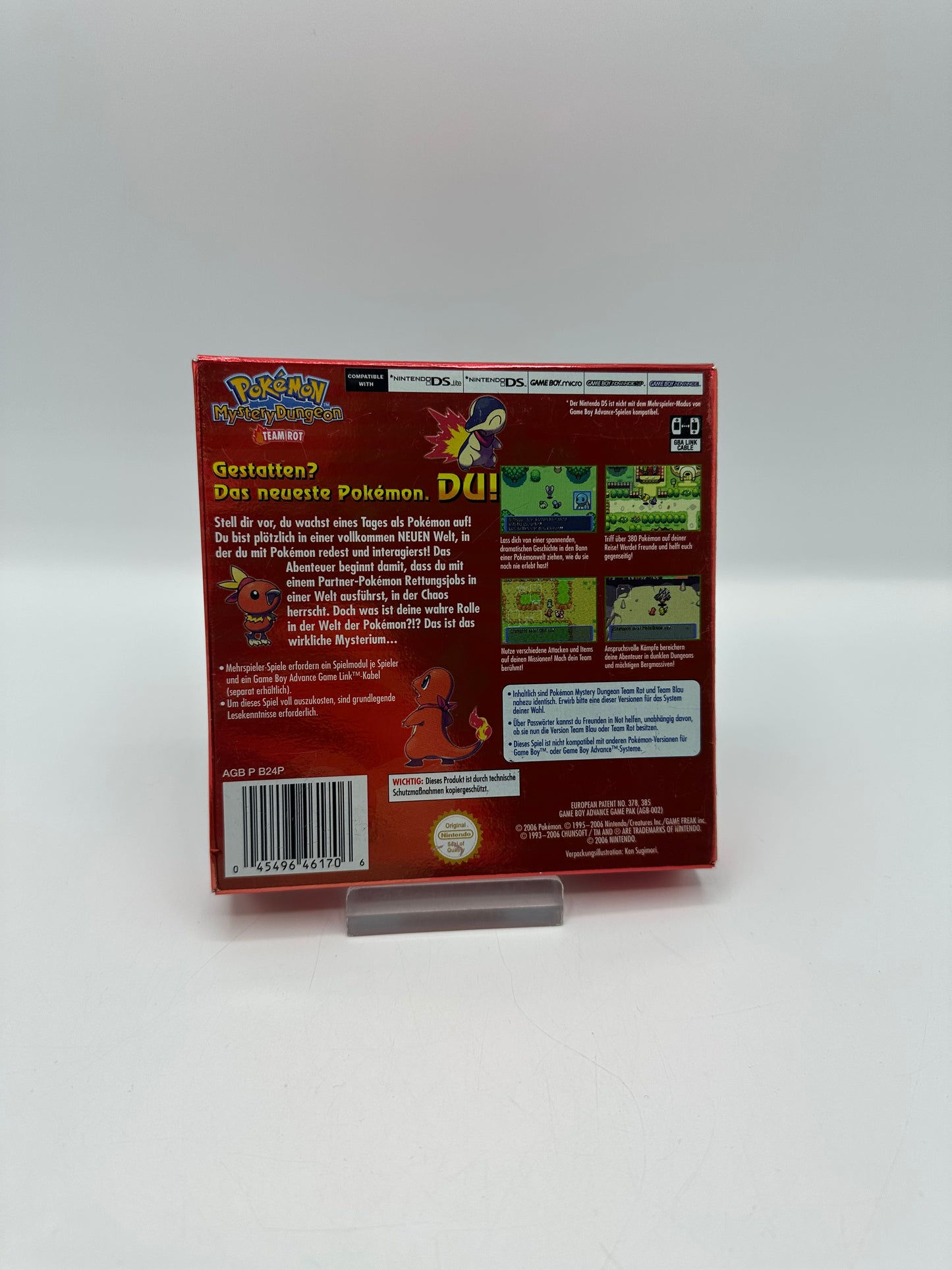 Pokemon Mystery Dungeon Team Rot OVP