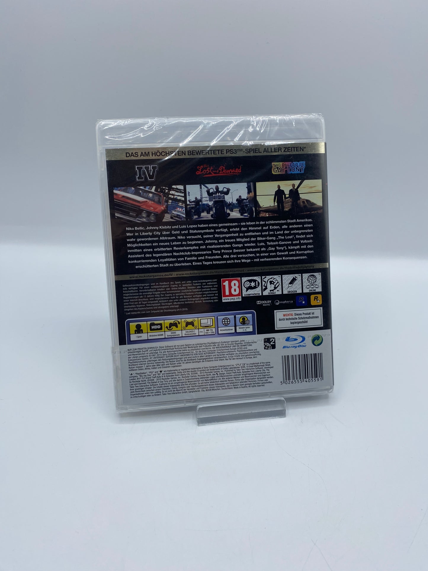 Grand theft auto IV & Episodes from Liberty City Sealed