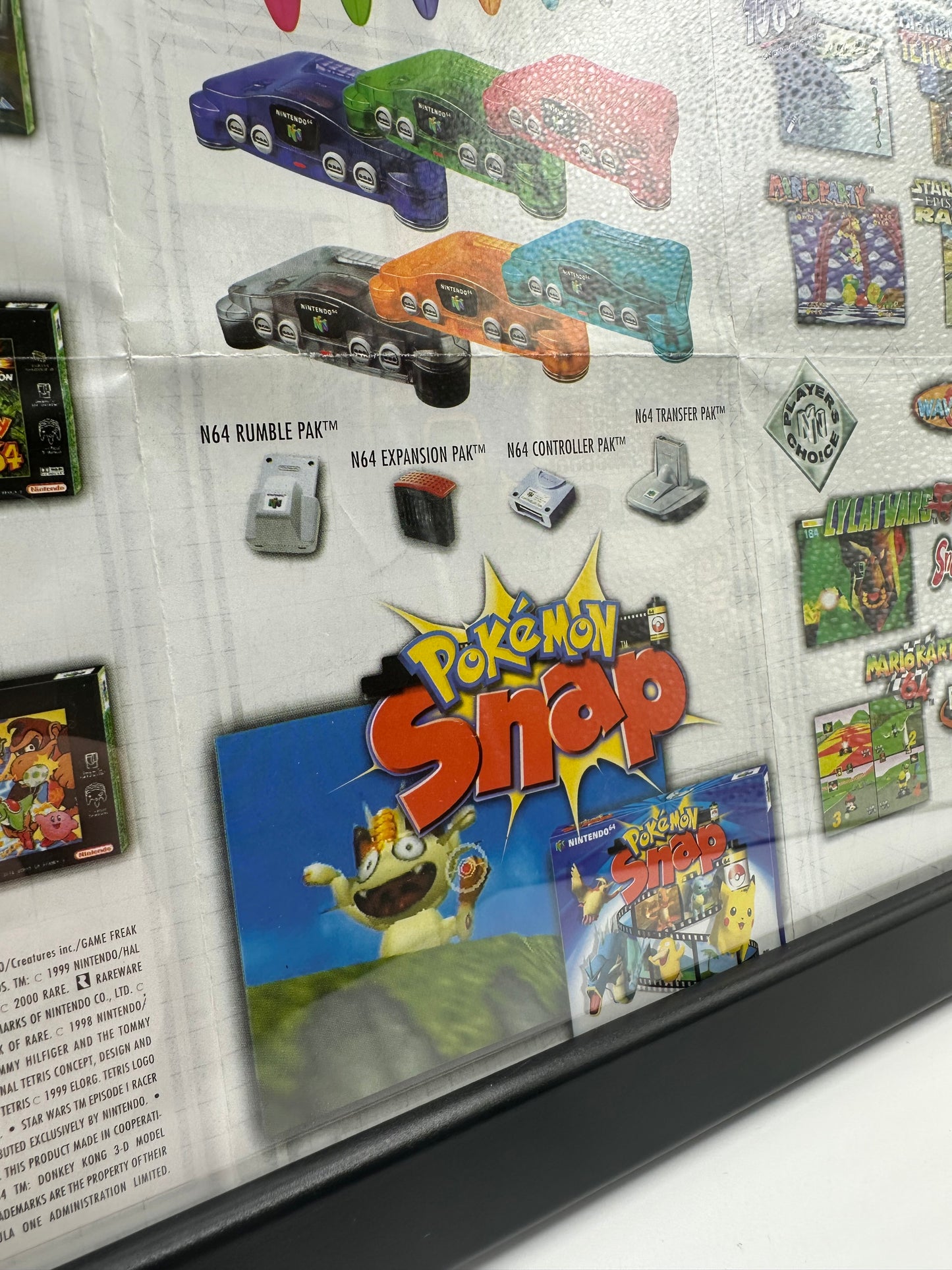 Nintendo 64 Original Werbematerial – Nintendo Promo Flyer