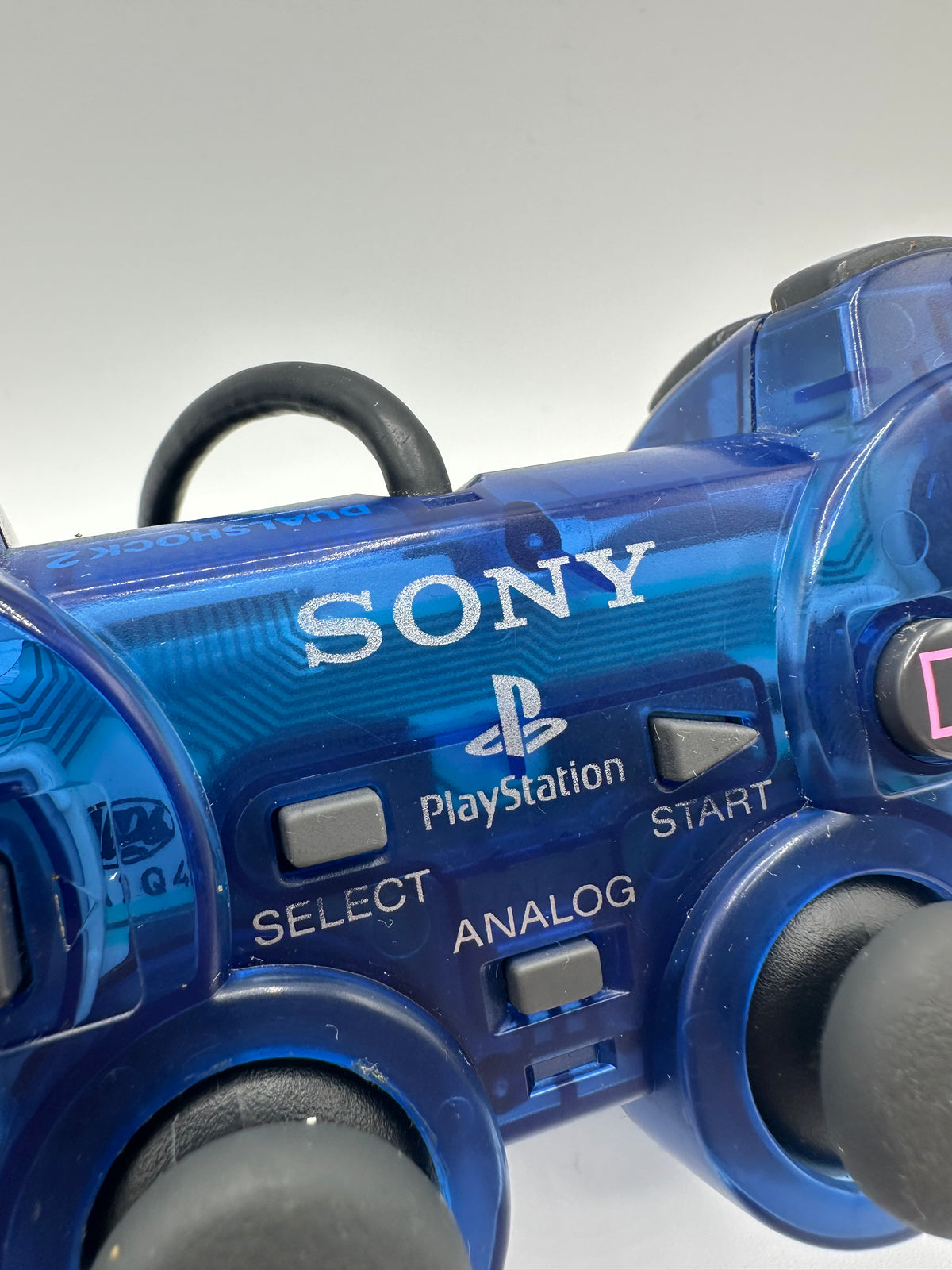 Sony Playstation 2 Controller - Blau Transparent - PS2 Controller
