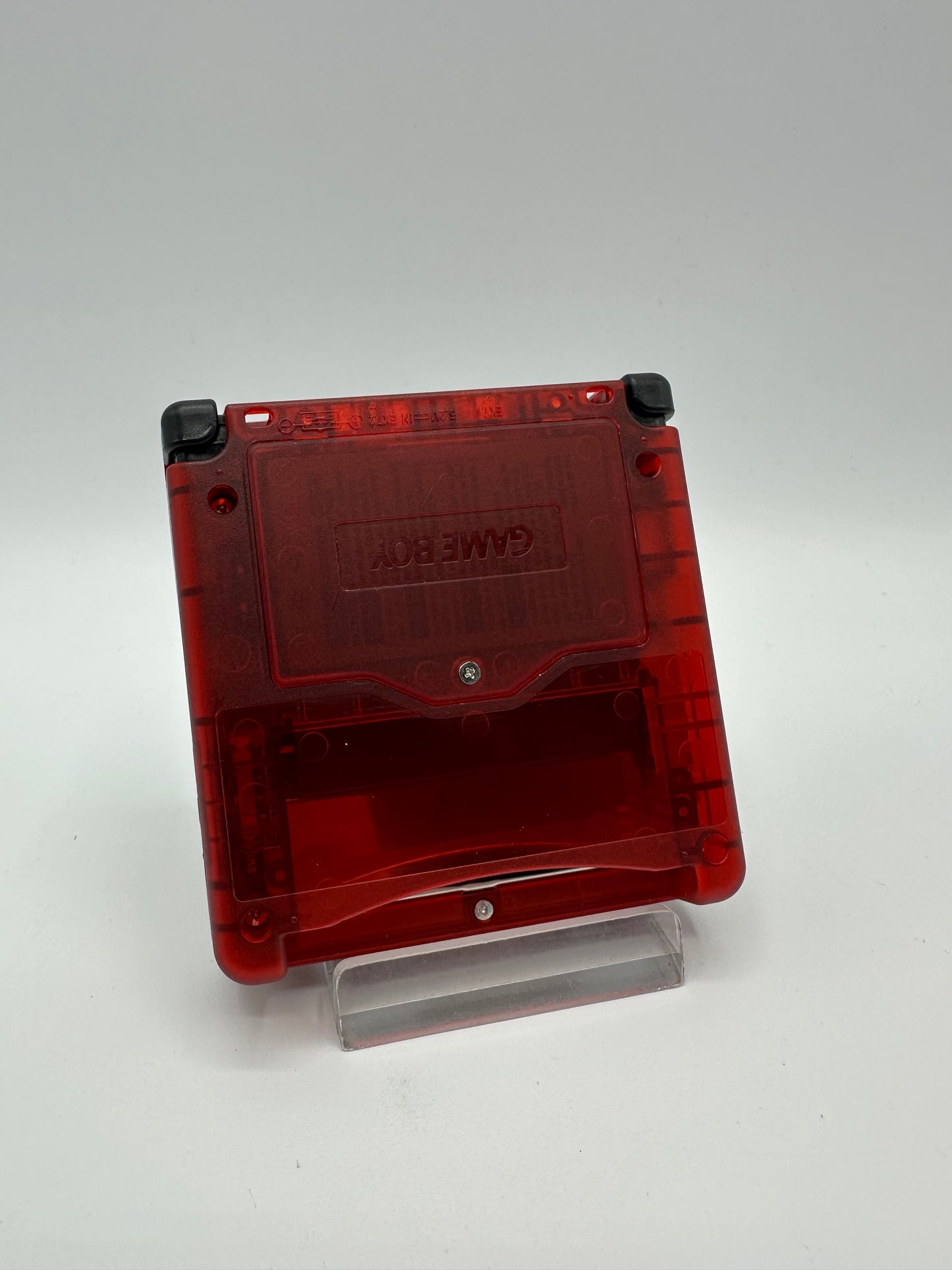 Gameboy Advance SP Rot Transparent