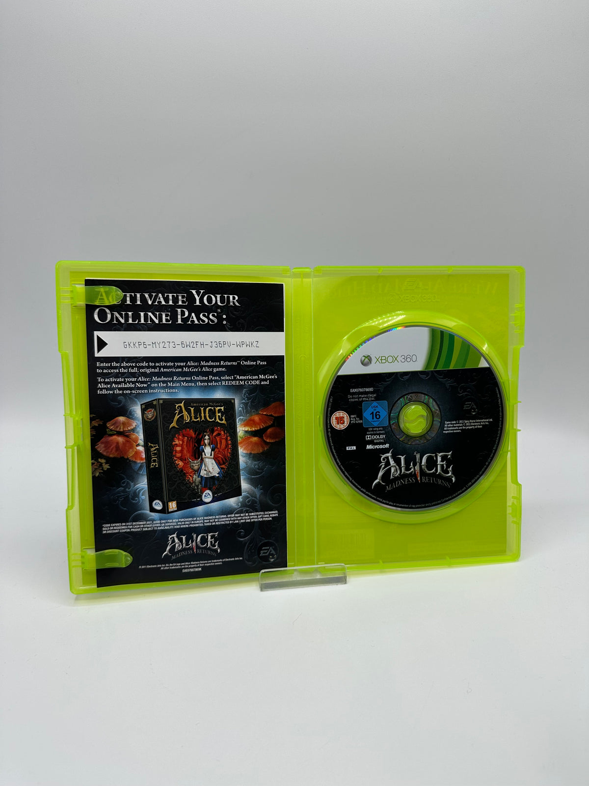 Alice Madness Returns - Reprint Cover