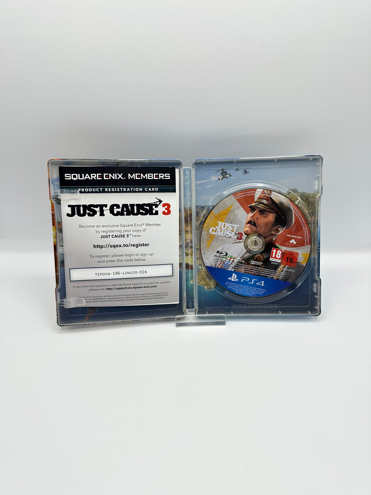 Just cause 3 Steelbook mit Spiel