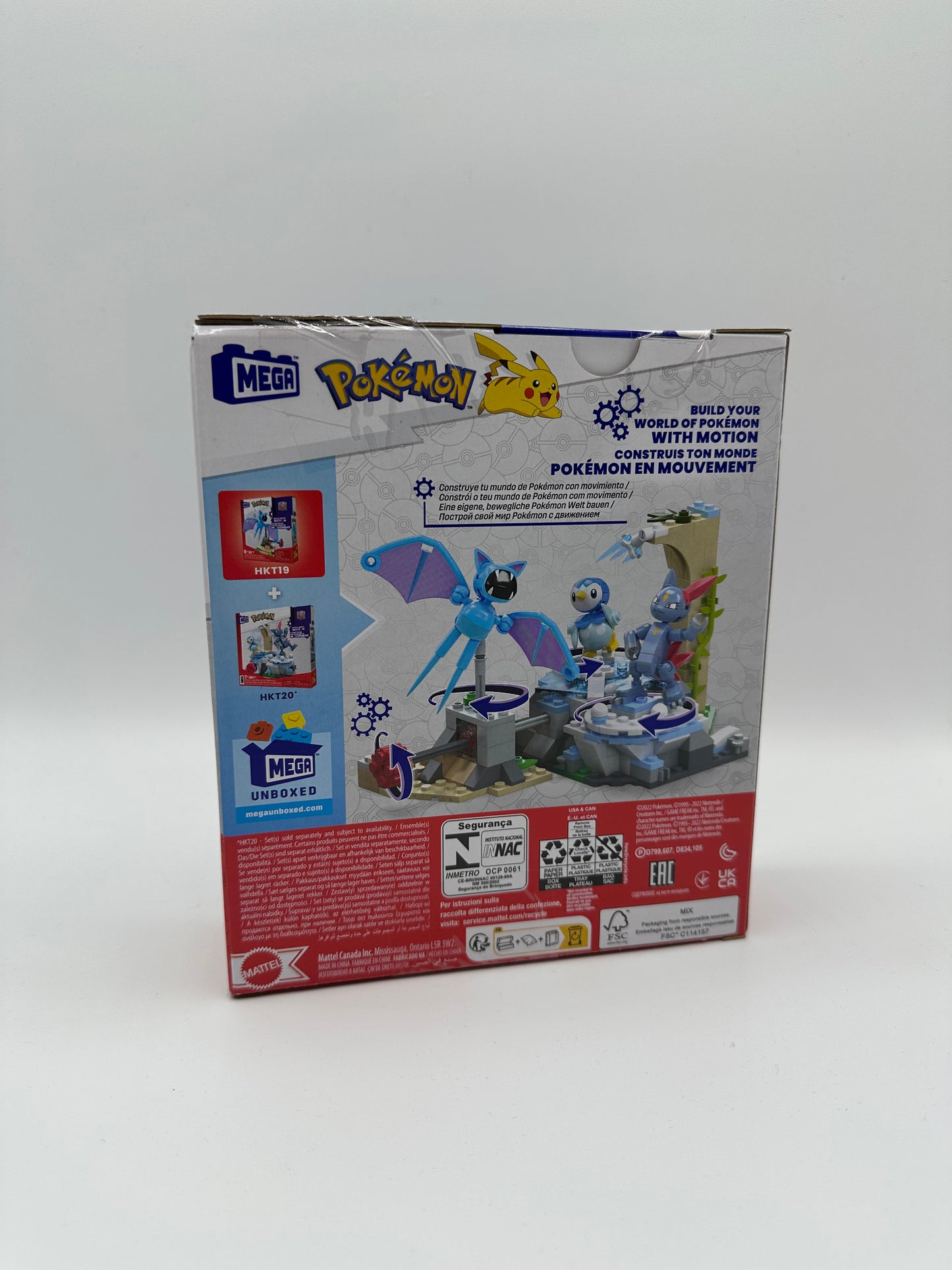 Pokemon Mega Zubat - Klemmbausteine