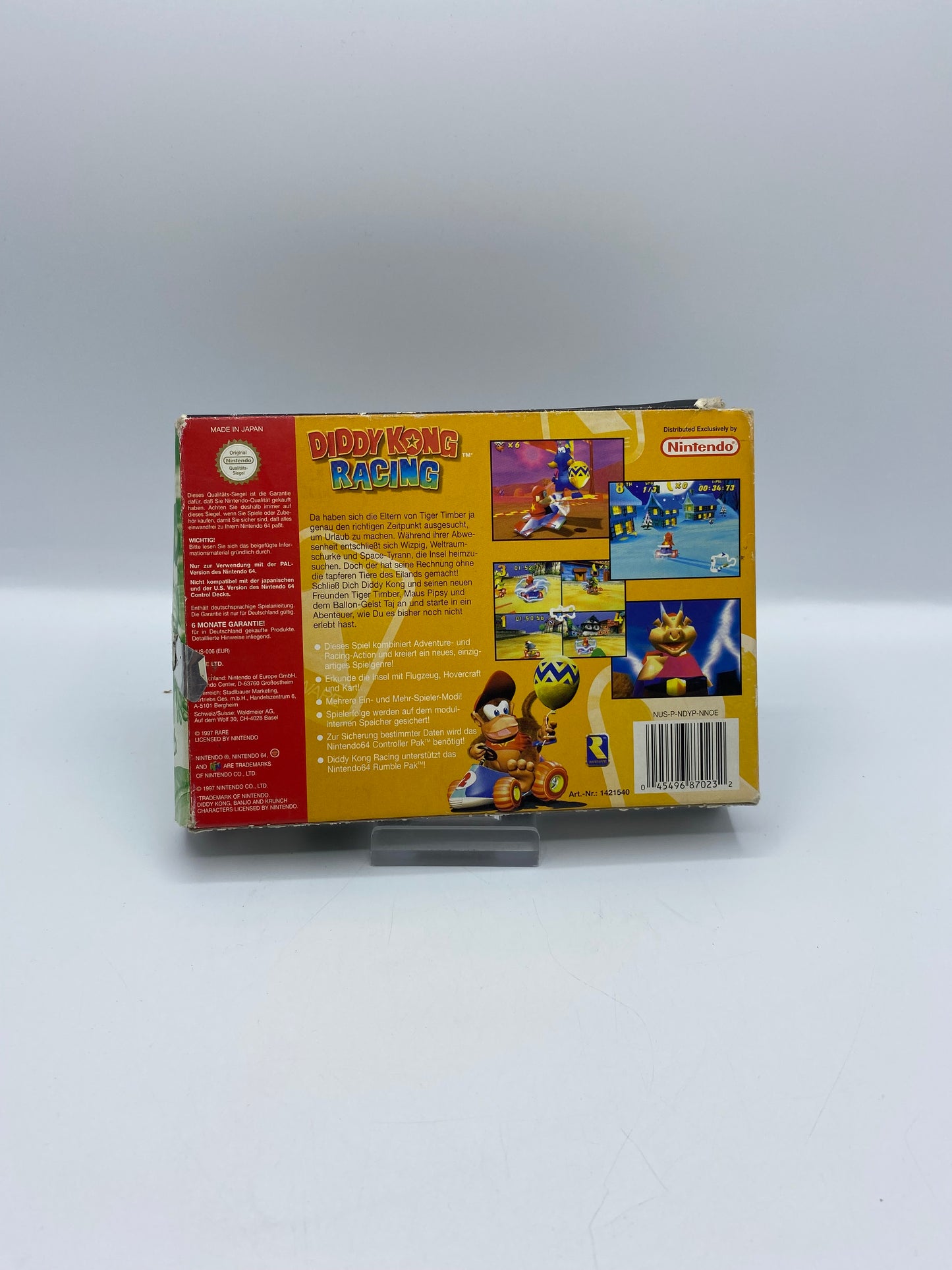 Diddy Kong Racing OVP