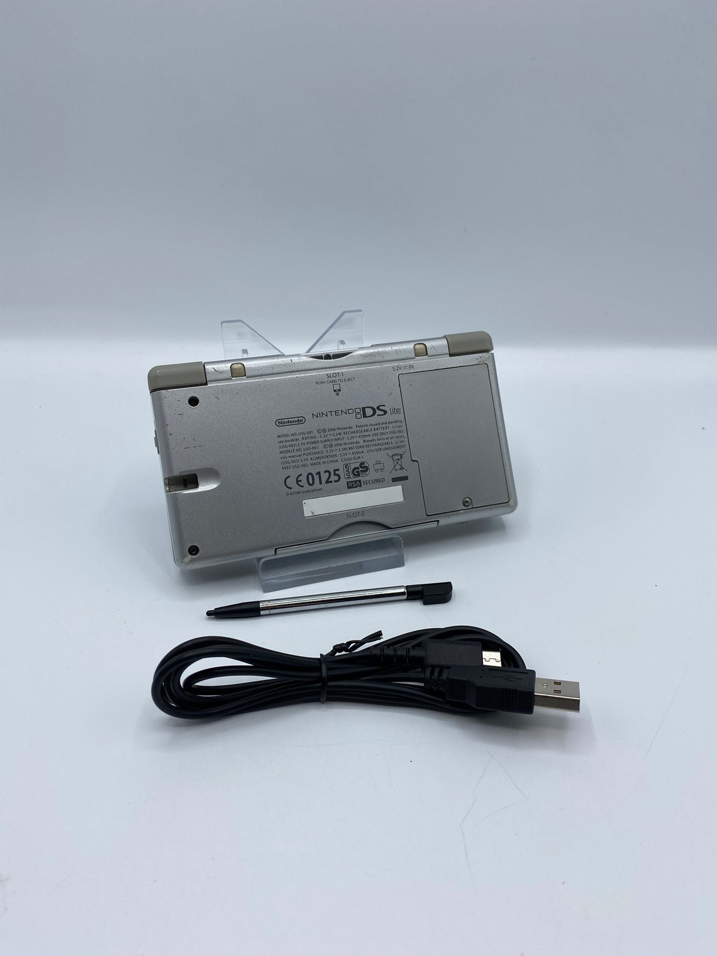 Nintendo DS Lite Silber – Klassische Handheld-Konsole in Top-Zustan