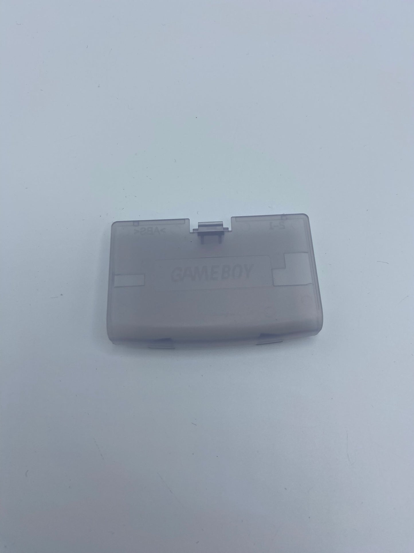 Batteriedeckel GBA Blau Transparent
