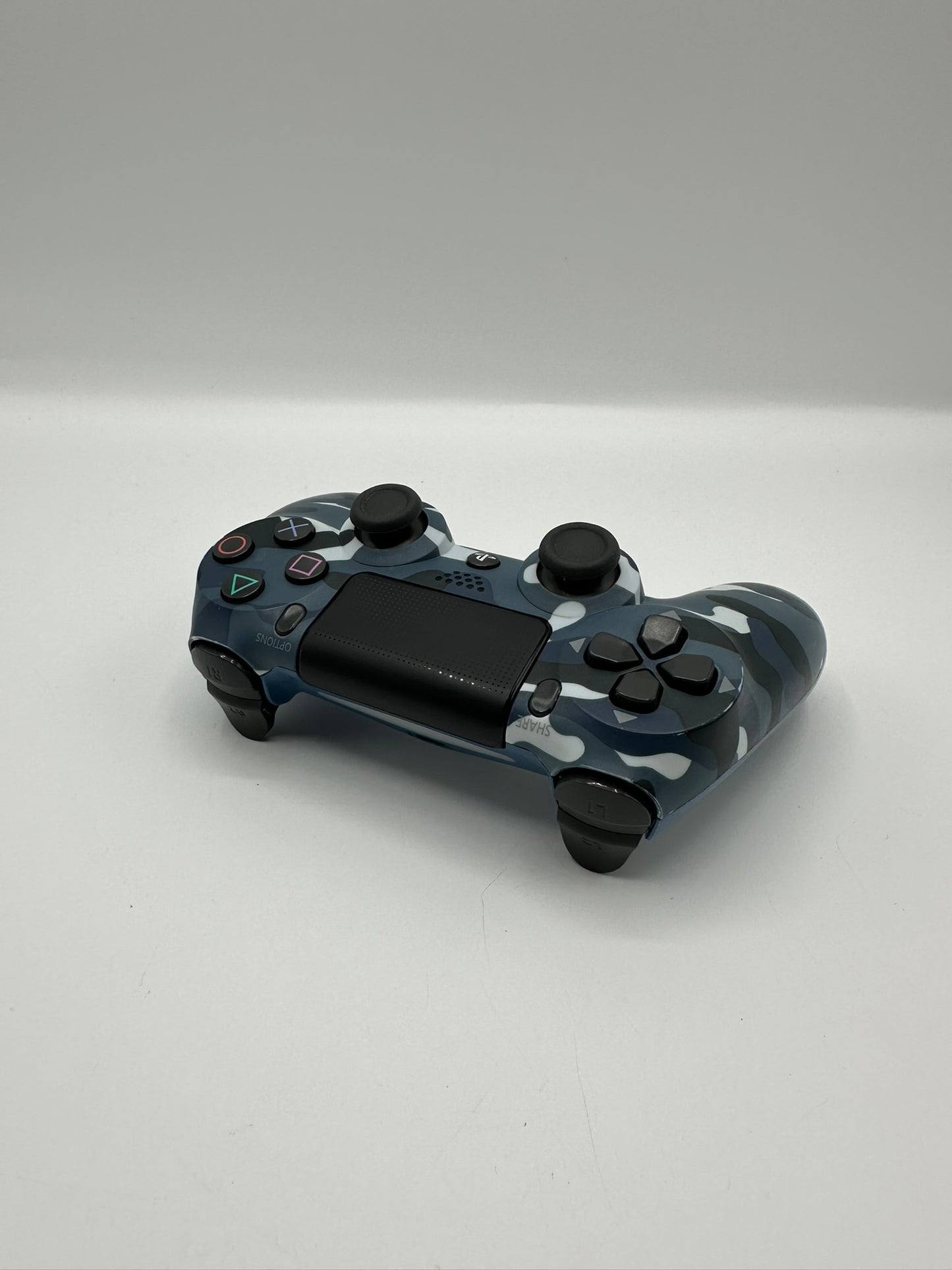 Sony PlayStation 4 Controller Wireless Camouflage Blau Refurbished