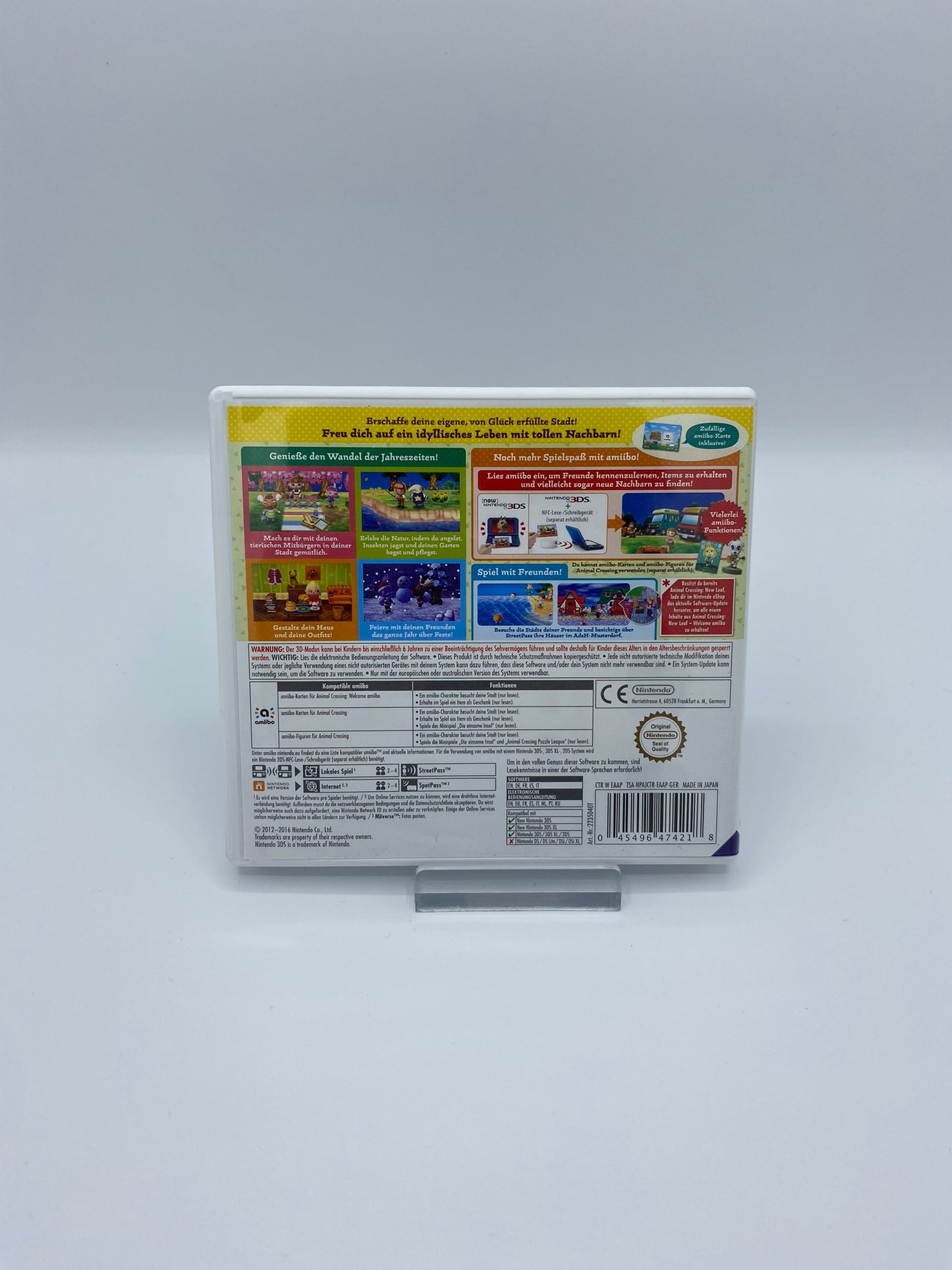 Animal Crossing New Leaf Welcome Amiibo / 3DS