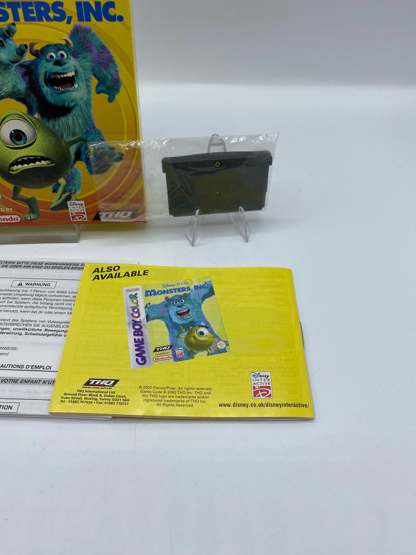 Disney Pixar Monster AG Monsters, INC. OVP