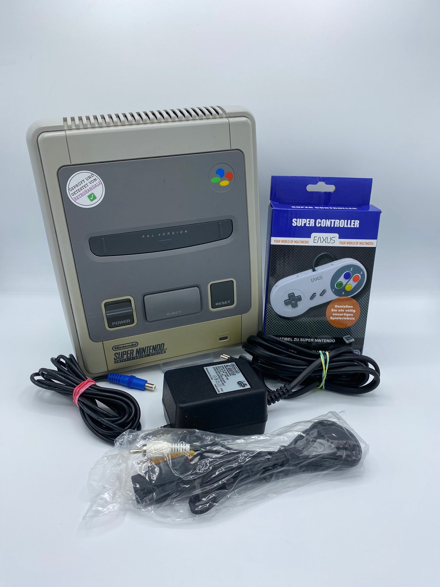 SNES Retro Konsole - Super Nintendo Starter Paket