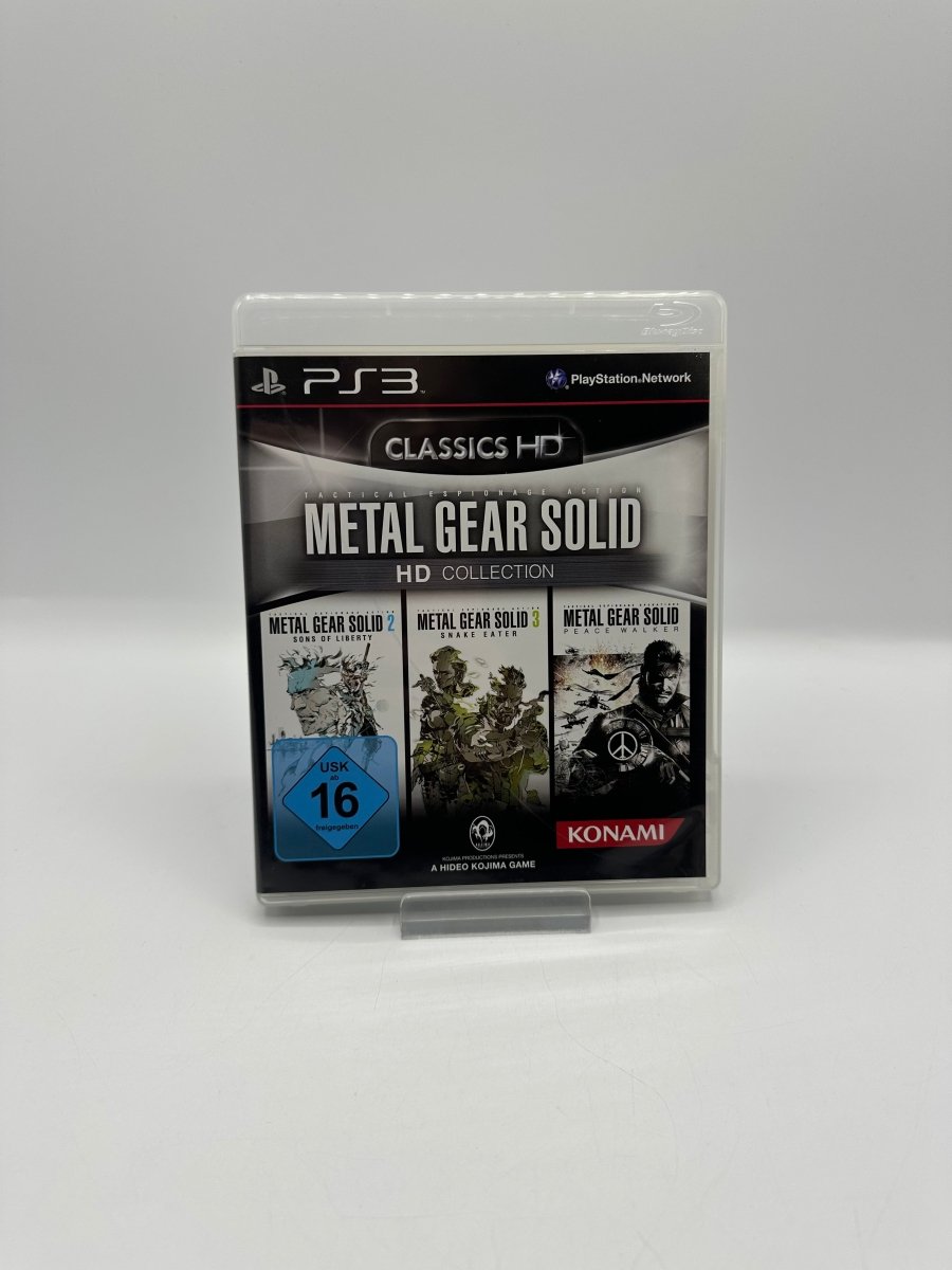 metal gear solid ps3 alle teile Metal Gear Solid HD Collection – Legendäre Stealth-Klassiker in HD – Retro Randale